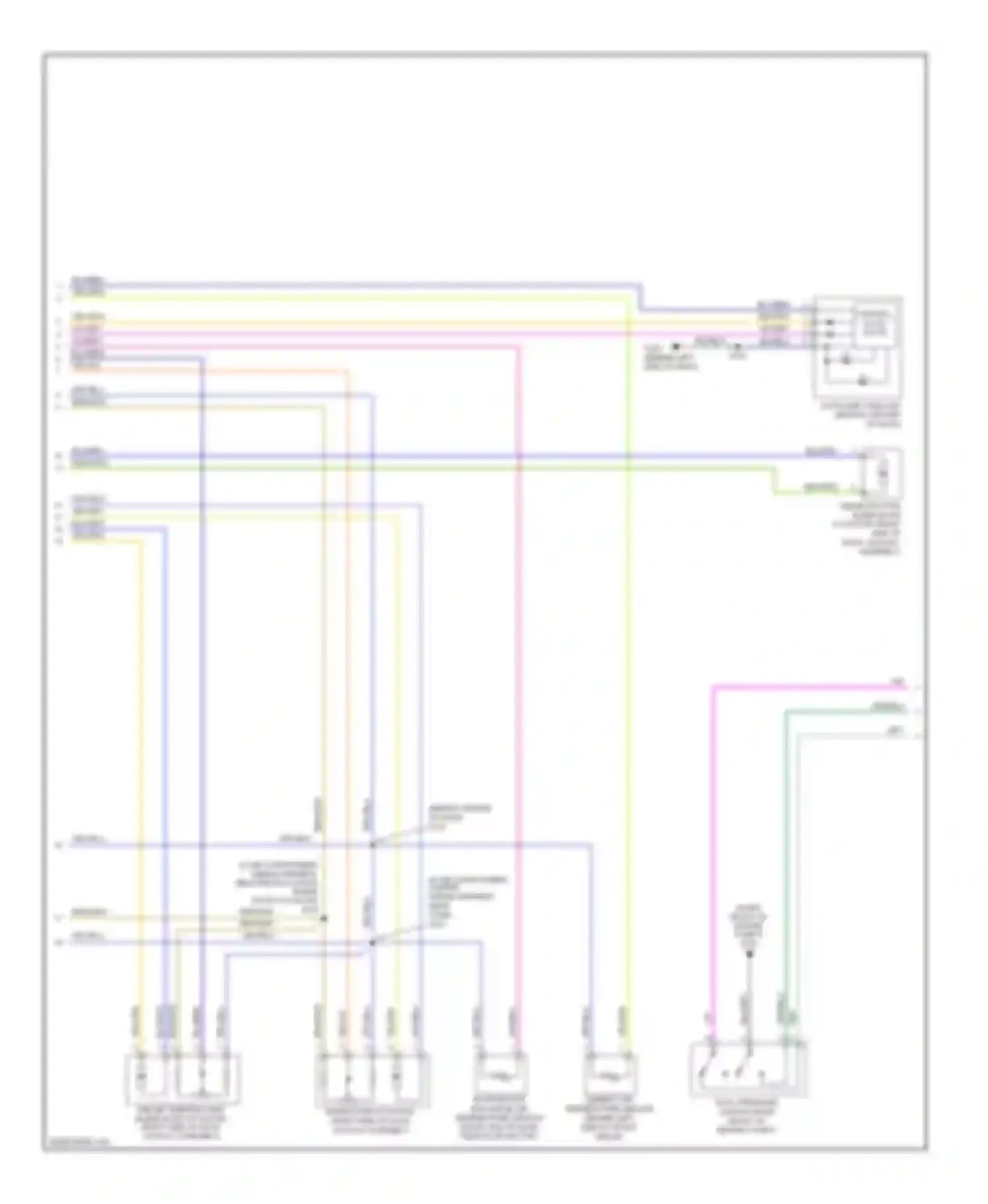 Mariner Mercury II (2007-2010): Automatic a/c circuit, except hybrid (2 of 3)