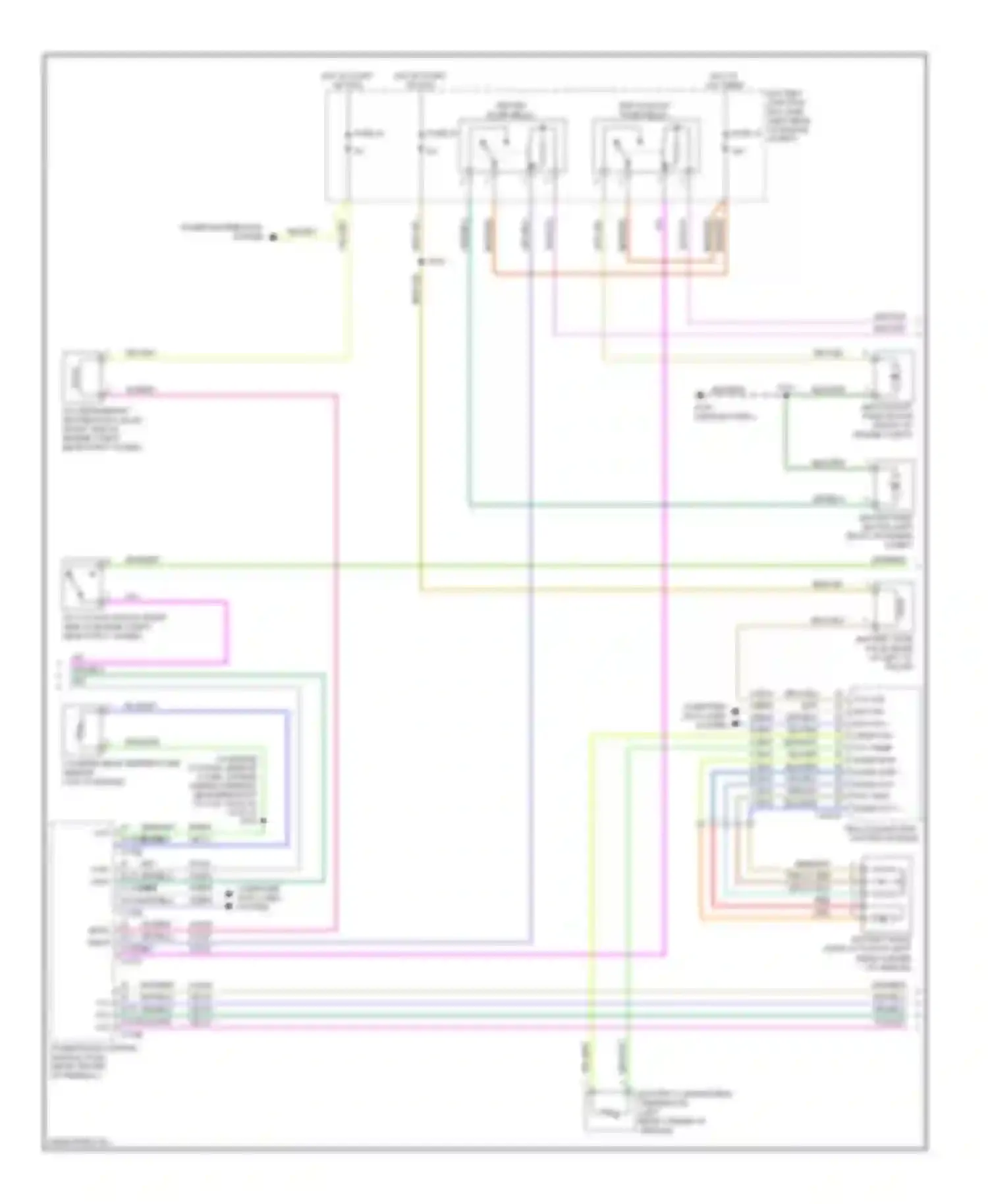 Mariner Mercury II (2007-2010): Automatic a/c circuit, hybrid (3 of 4)