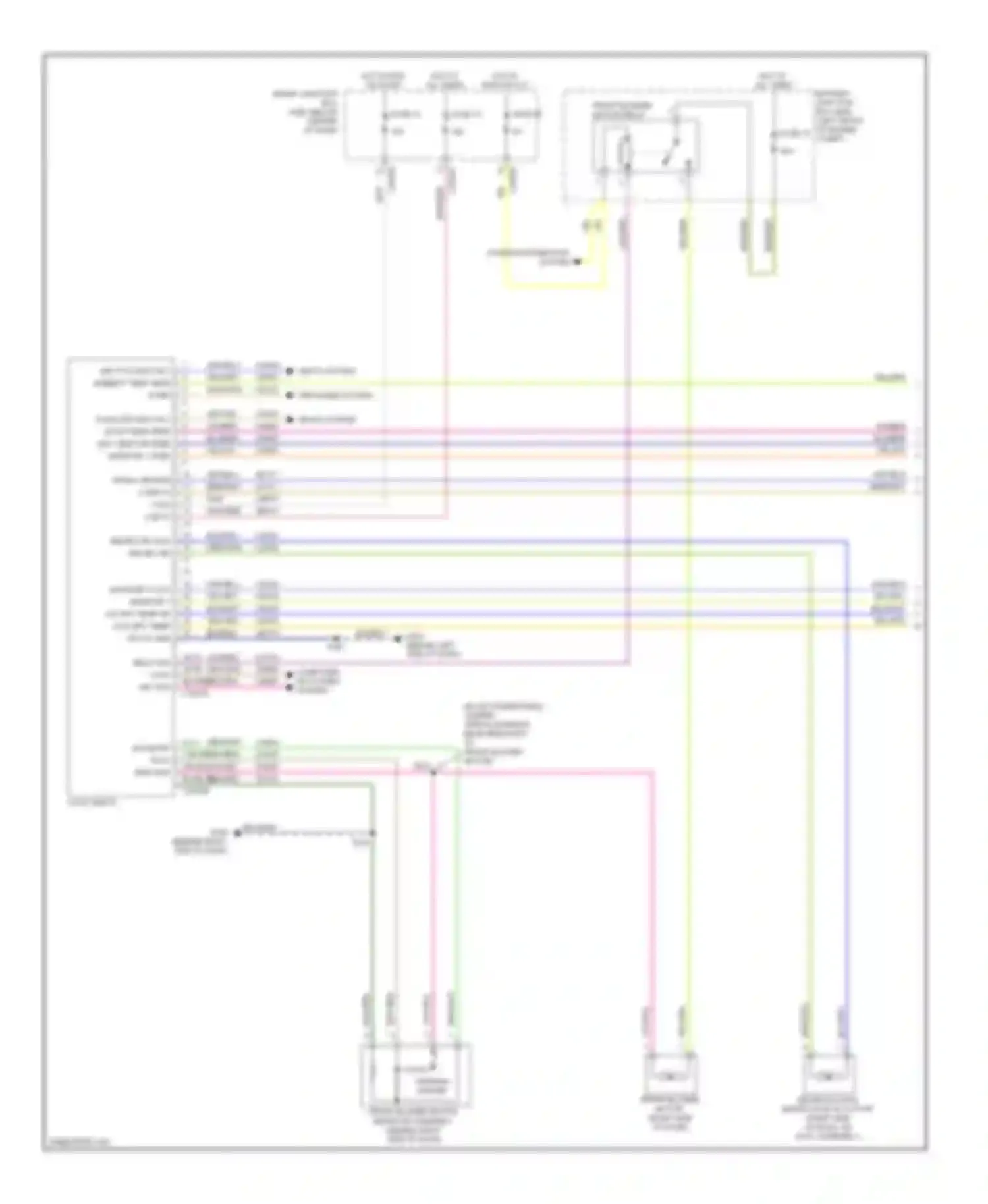 Mariner Mercury II (2007-2010): Manual a/c circuit, except hybrid (1 of 3)