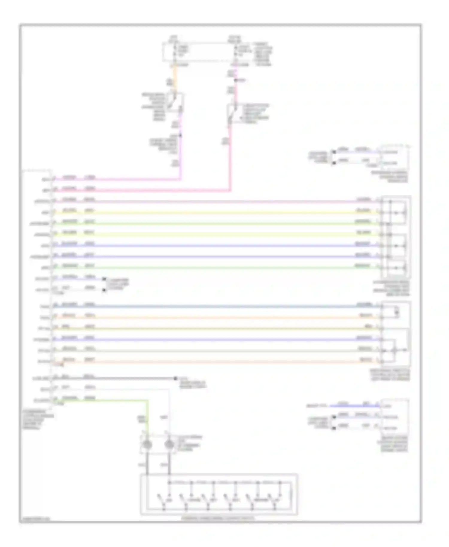 Mariner Mercury II (2007-2010): Cruise control circuit, hybrid