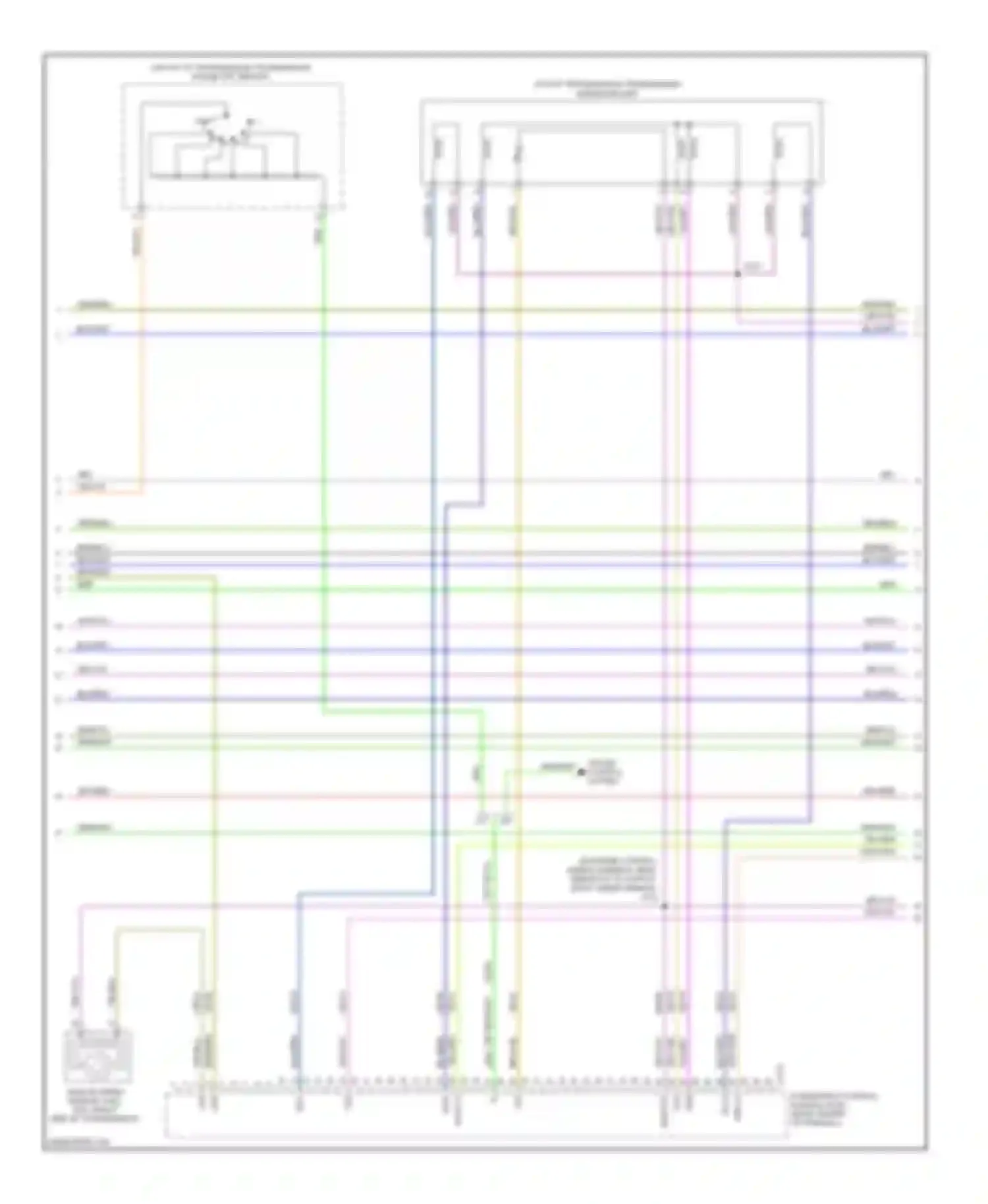 Mariner Mercury II (2007-2010): Wiring diagram engine performance 2.3l, except hybrid (3 of 5)