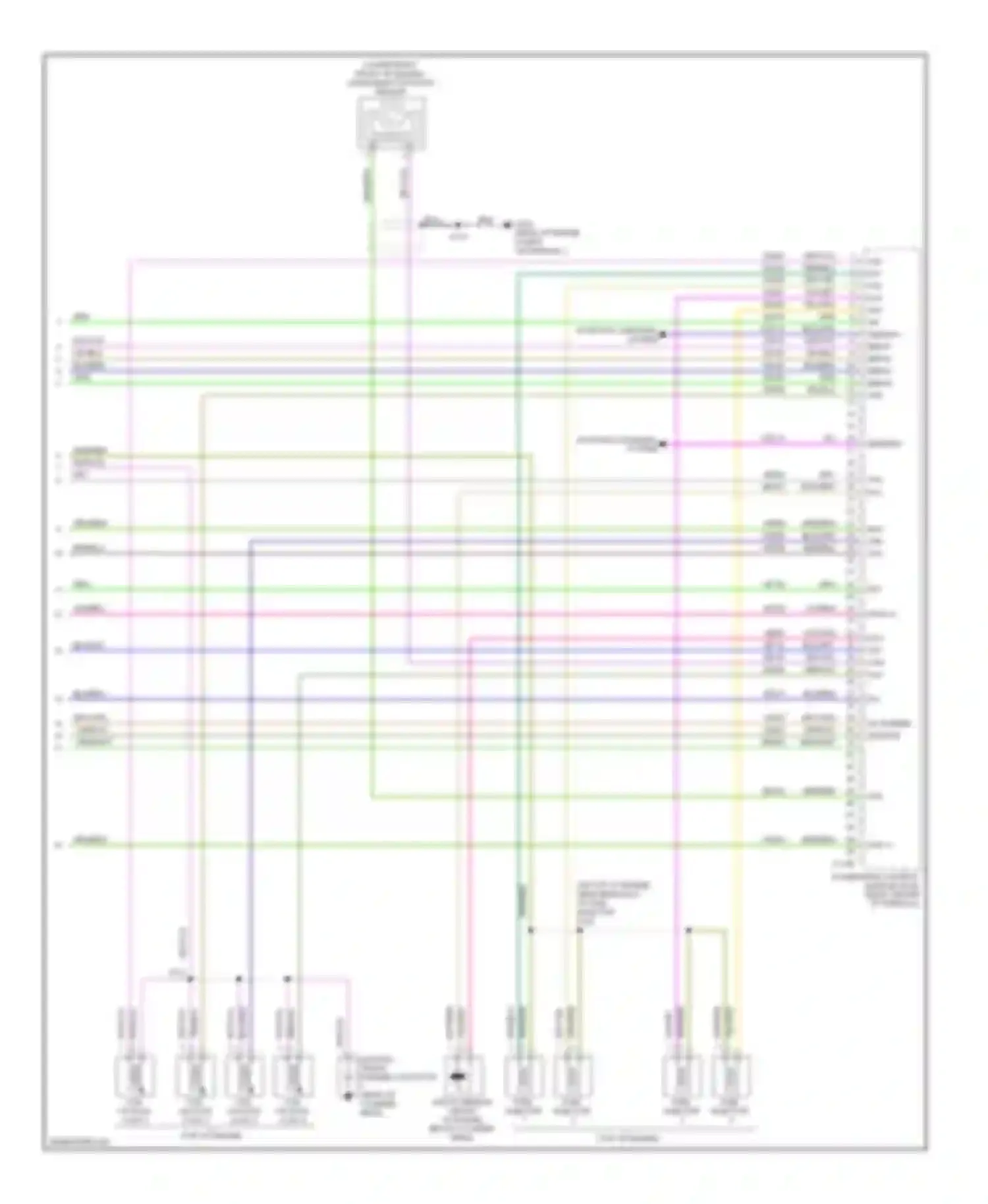 Mariner Mercury II (2007-2010): Wiring diagram engine performance 2.3l, except hybrid (5 of 5)