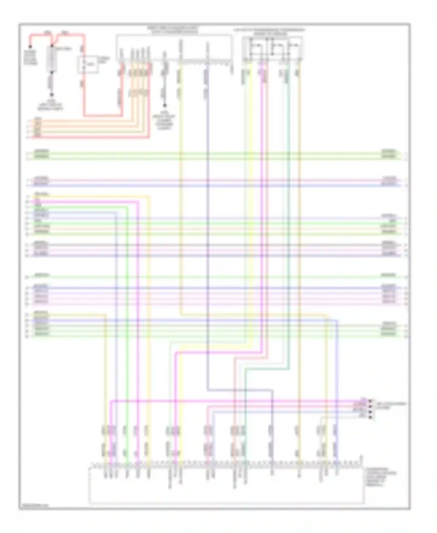 Mariner Mercury II (2007-2010): Wiring diagram engine performance 2.3l, hybrid (3 of 6)
