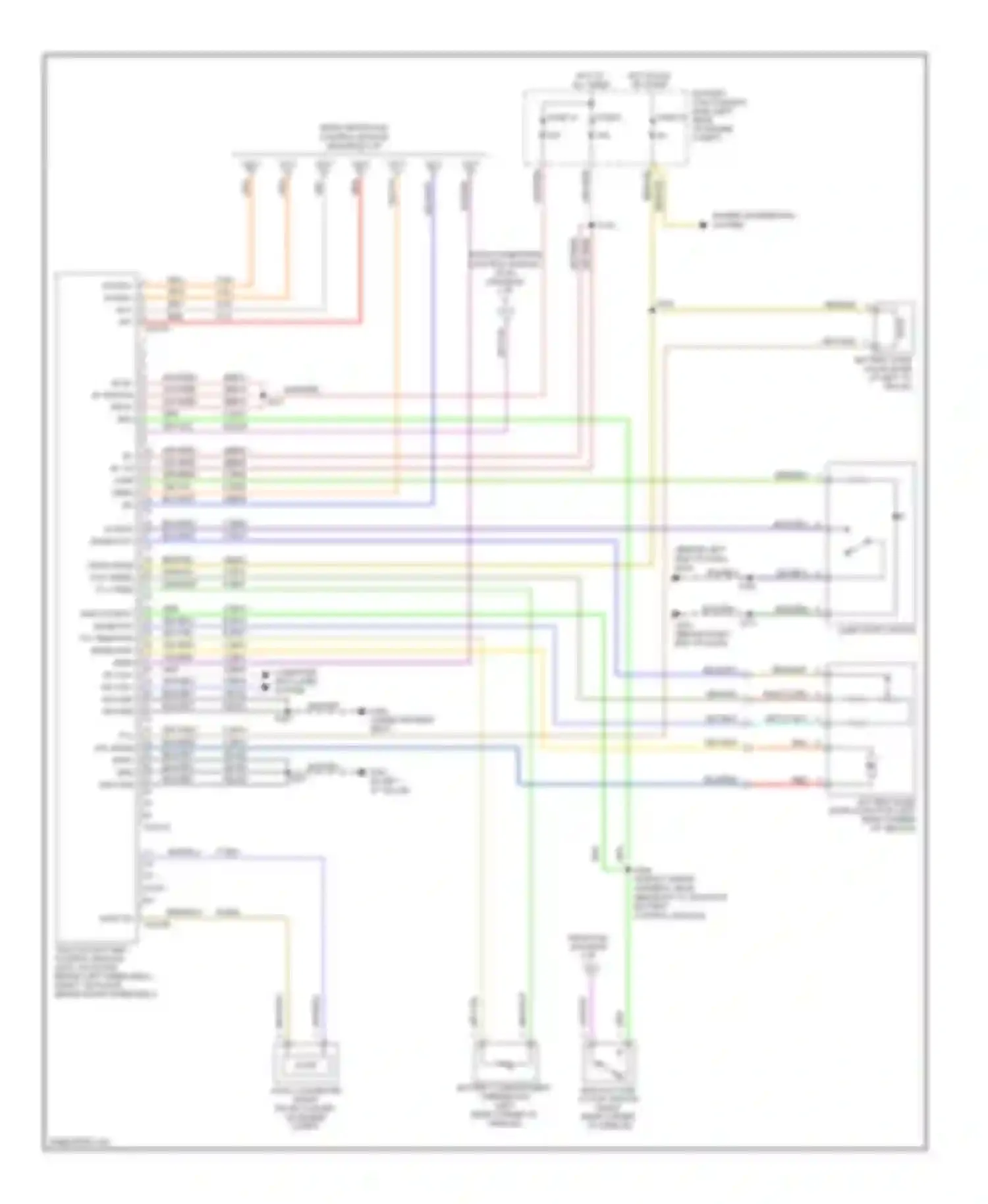 Mariner Mercury II (2007-2010): Wiring diagram engine performance 2.3l, hybrid (6 of 6)
