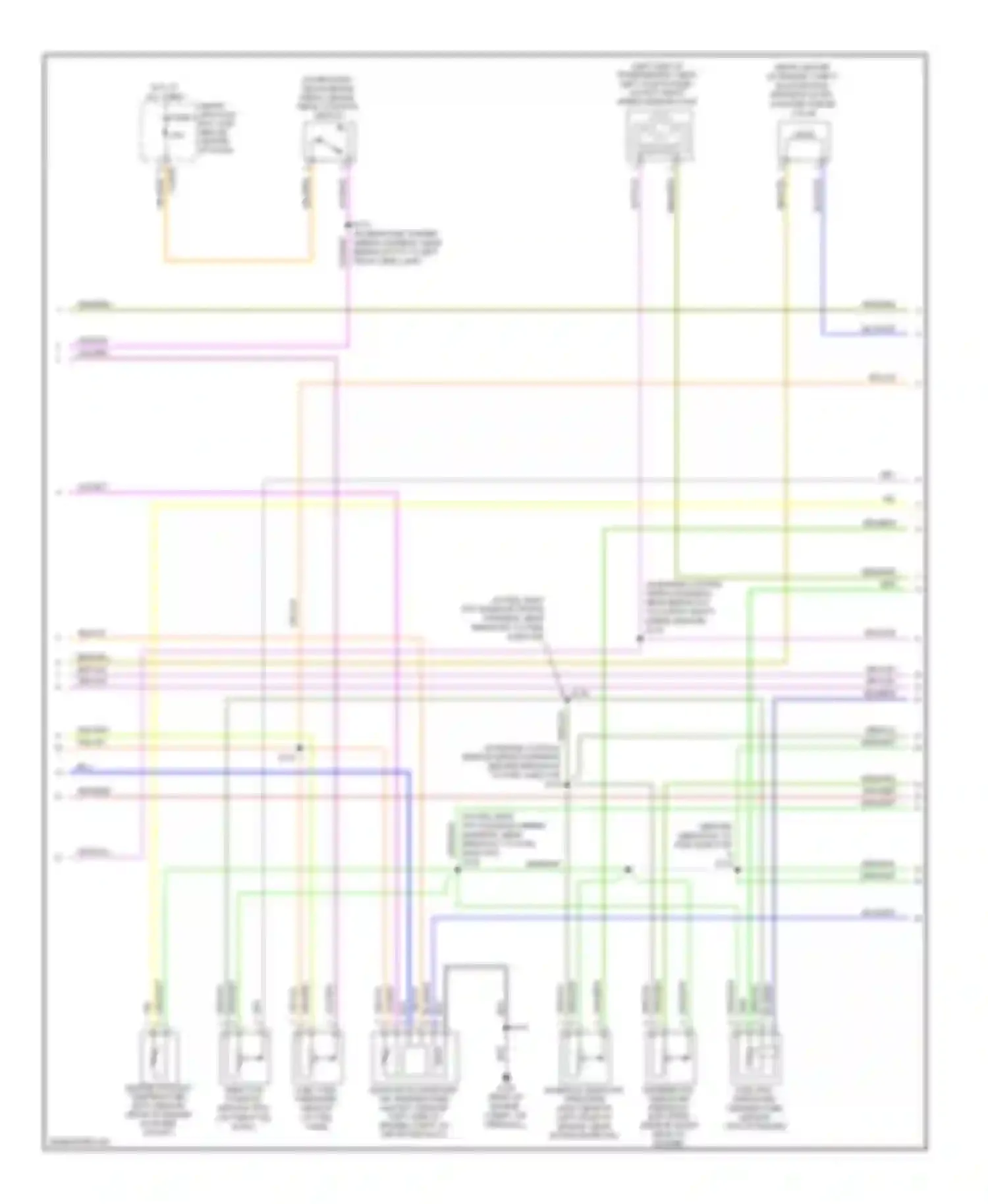 Mariner Mercury II (2007-2010): Wiring diagram engine performance 3.0l (2 of 5)