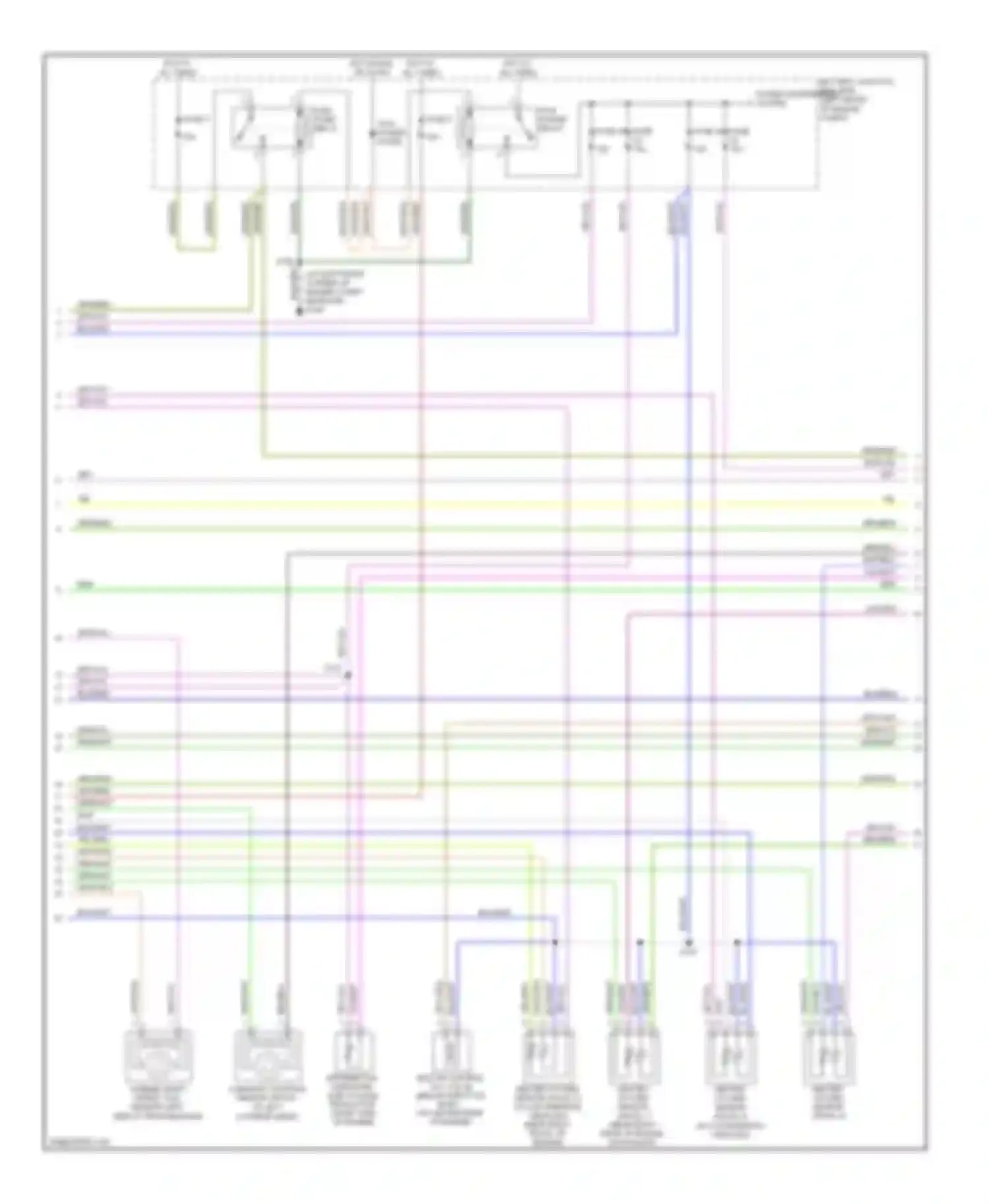 Mariner Mercury II (2007-2010): Wiring diagram engine performance 3.0l (4 of 5)