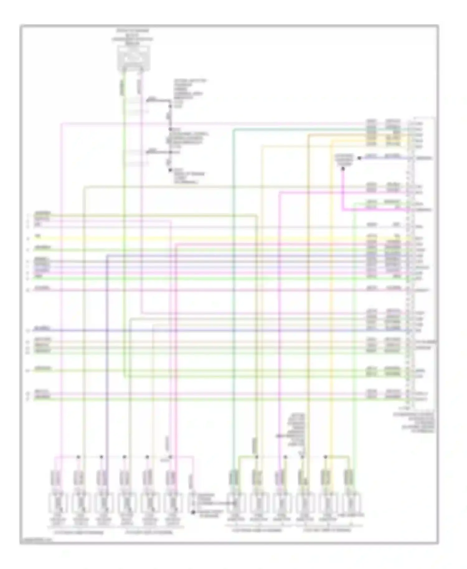 Mariner Mercury II (2007-2010): Wiring diagram engine performance 3.0l (5 of 5)
