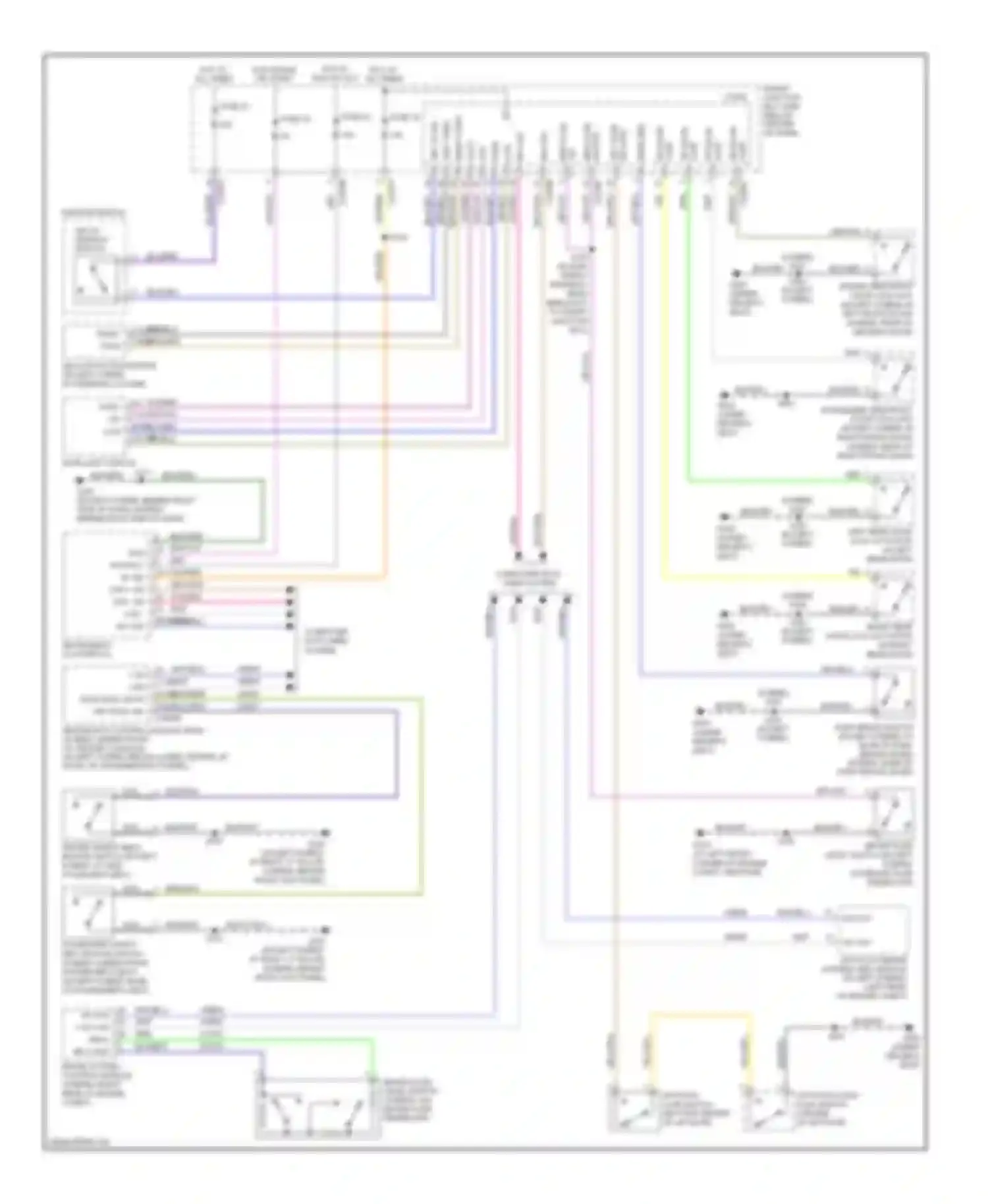 Mariner Mercury II (2007-2010): Warning systems circuit