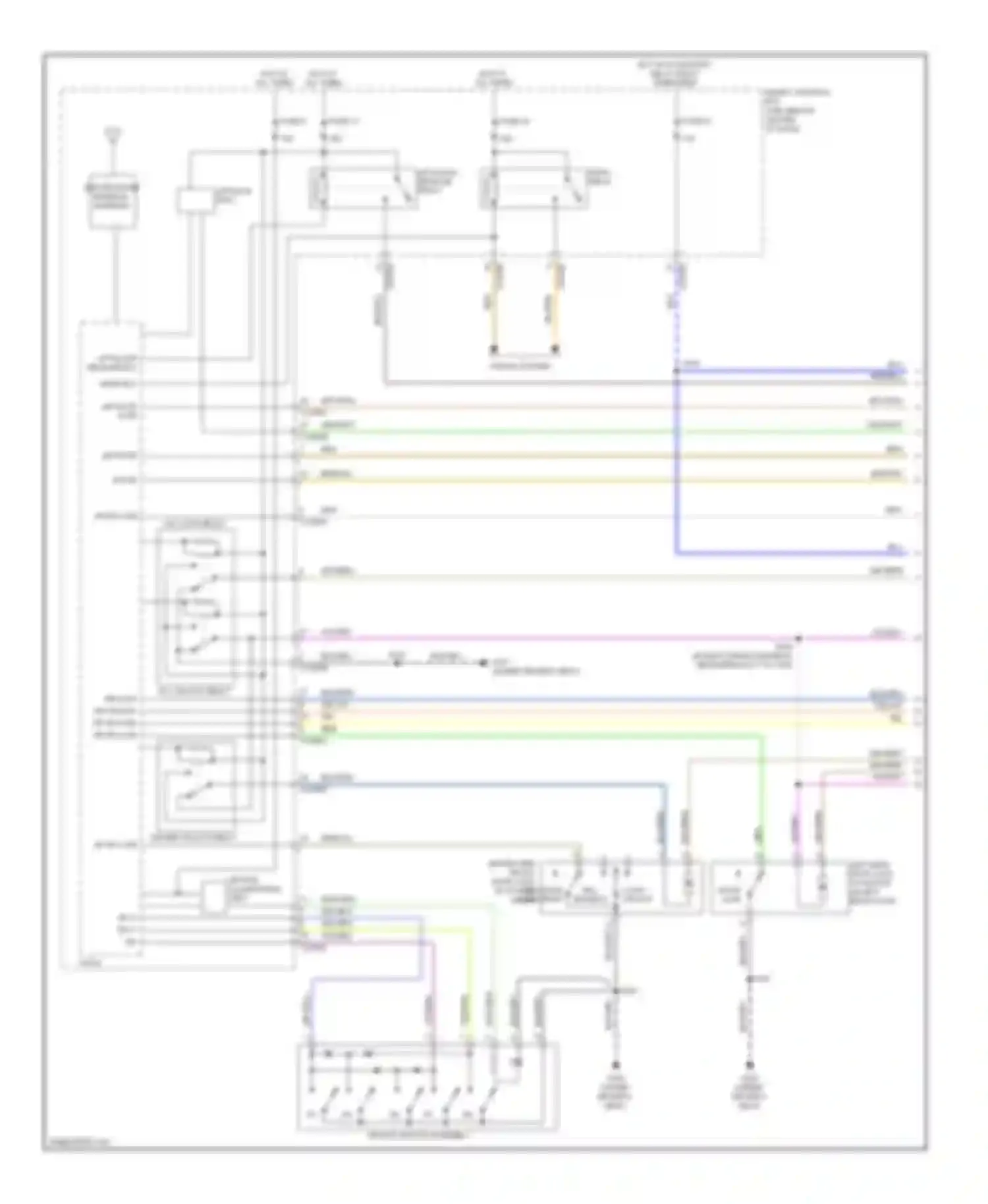 Wiring diagram 7/8 5/6 for Mercury Mariner II (2007-2010) (1 of 2)
