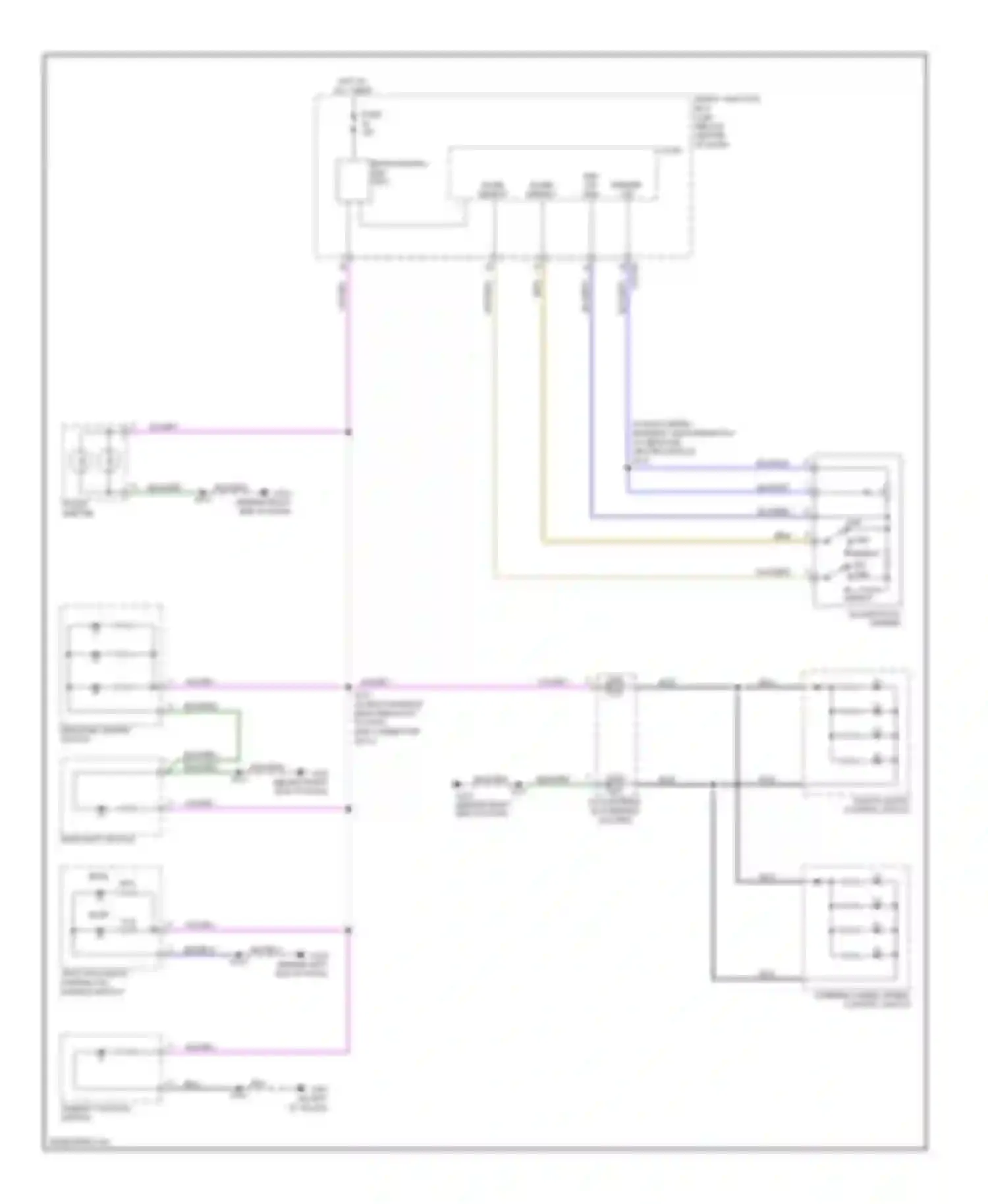 Wiring diagram blk for Mercury Mariner II (2007-2010) (33 of 53)