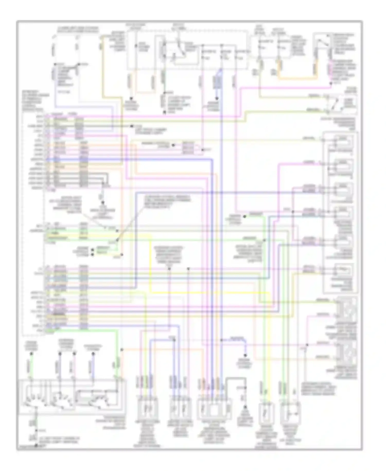 Wiring diagram brn for Mercury Mariner II (2007-2010) (53 of 60)