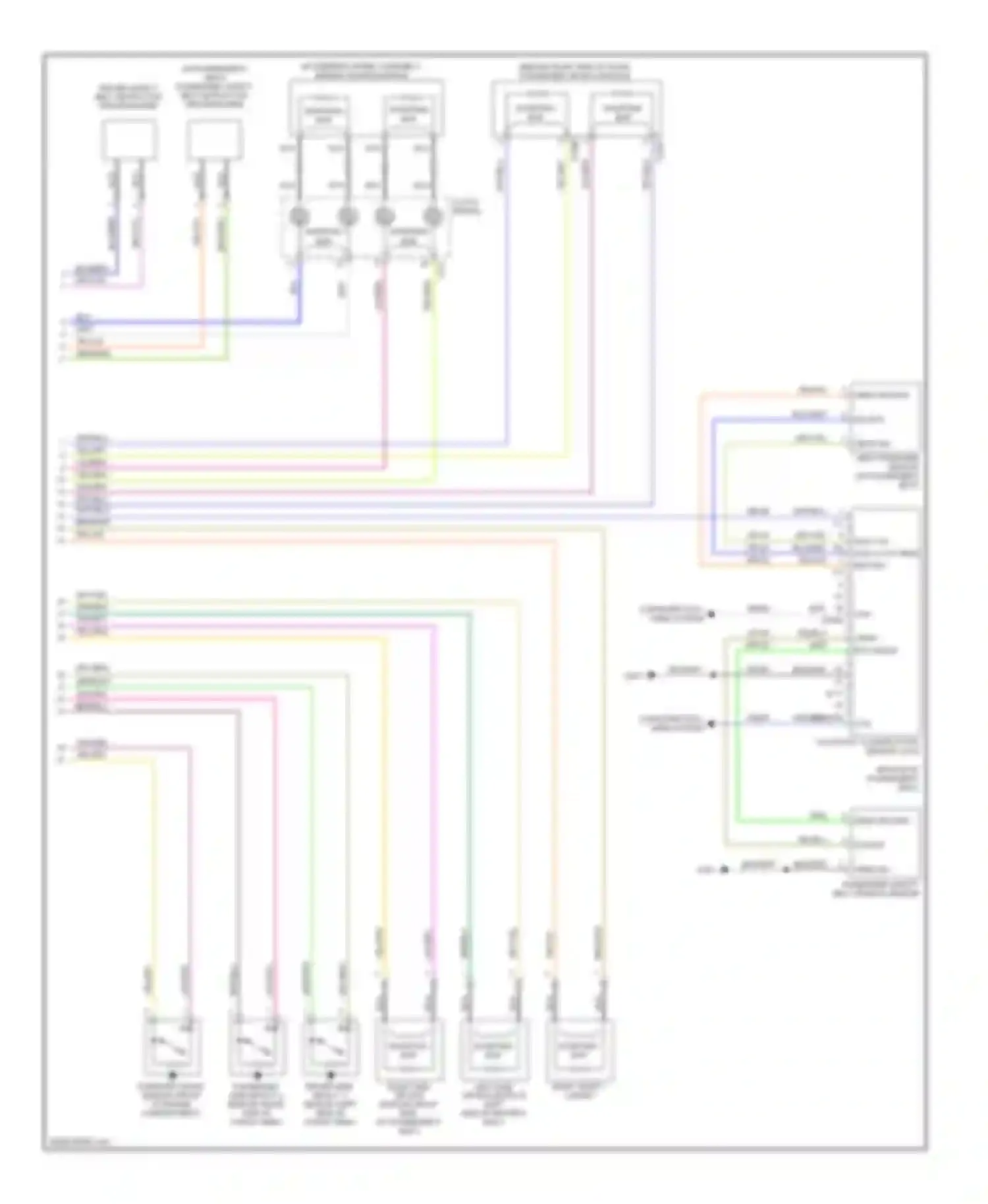Wiring diagram brn/blu for Mercury Mariner II (2007-2010) (39 of 40)