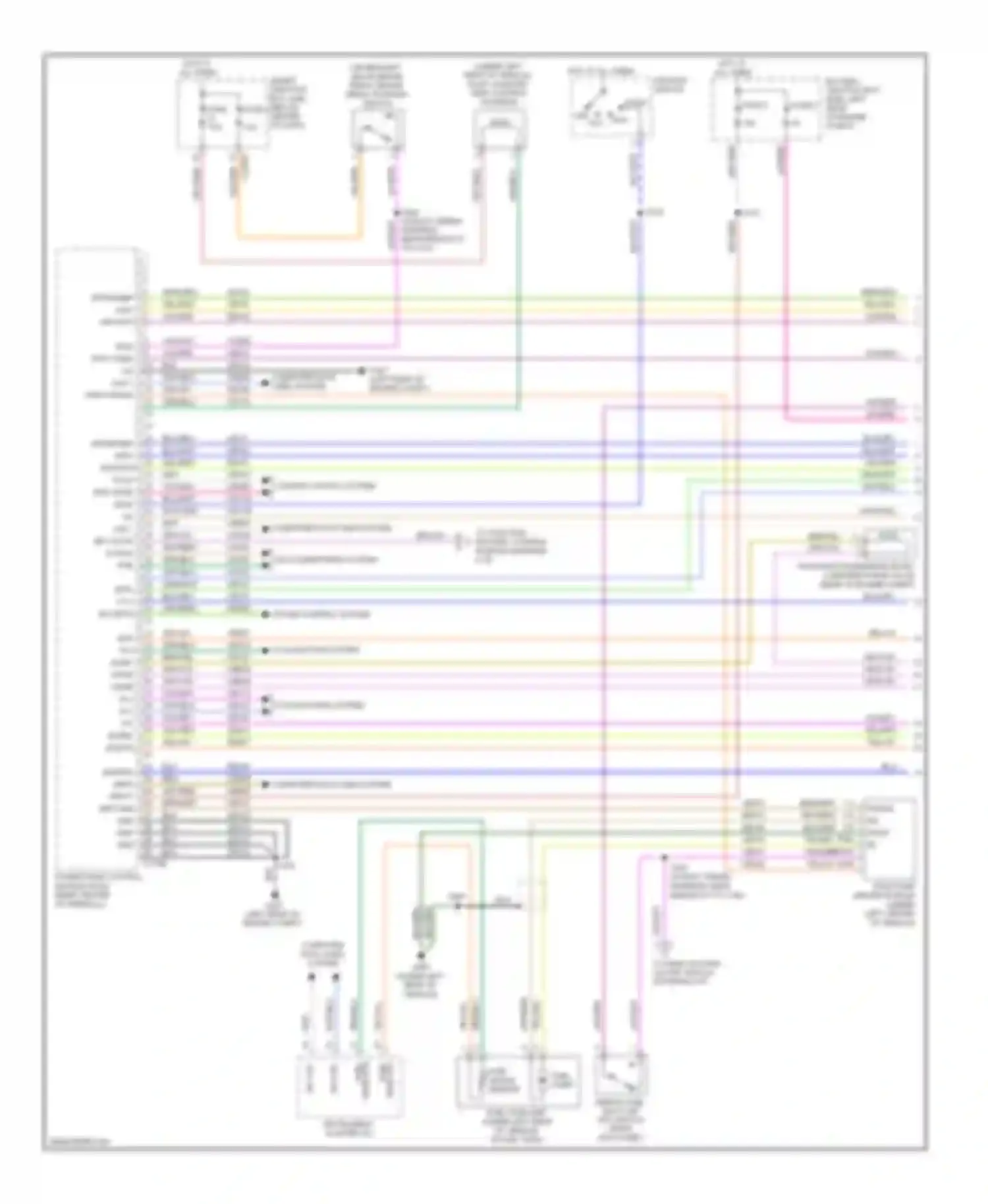 Wiring diagram grn/org for Mercury Mariner II (2007-2010) (9 of 20)