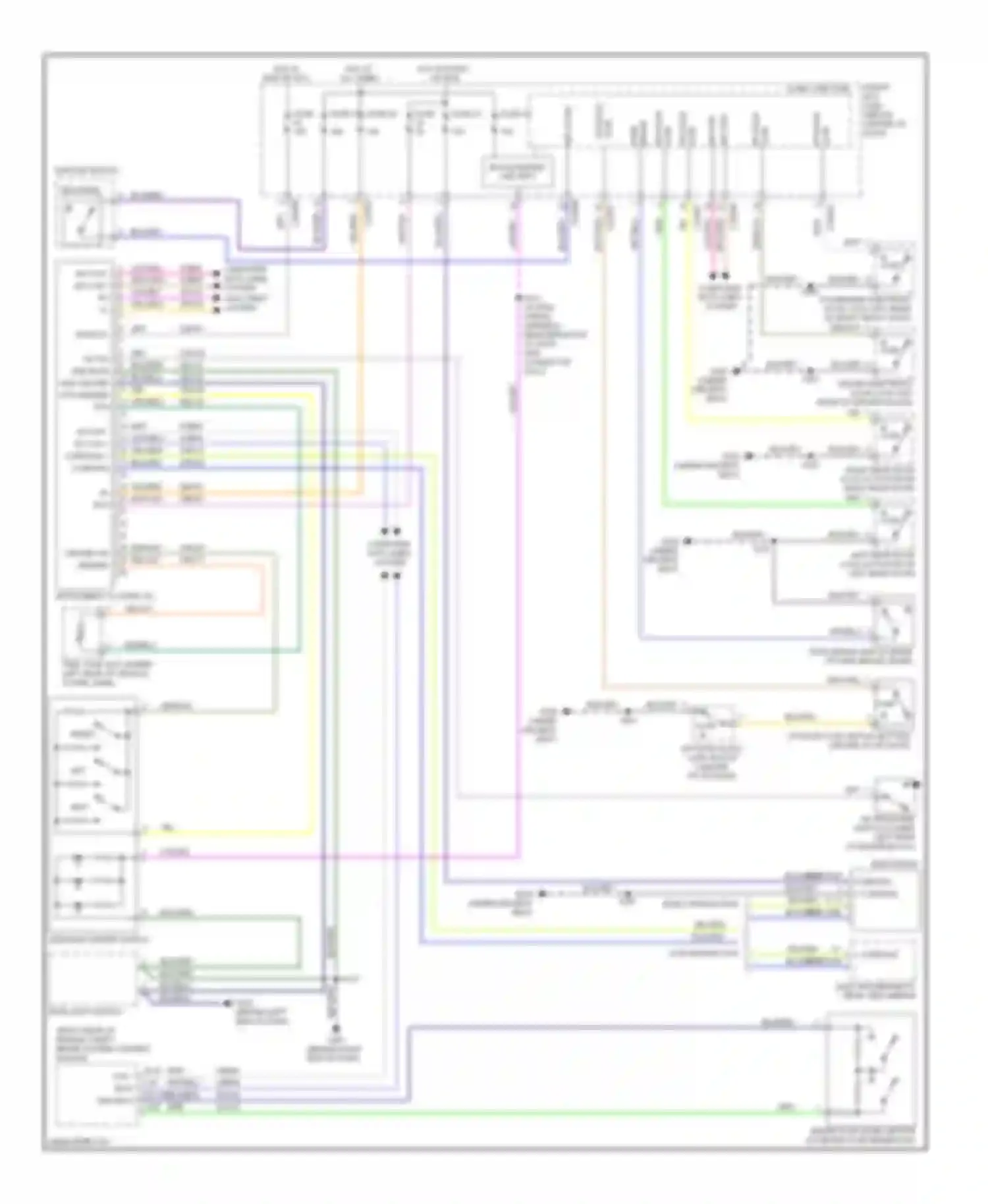 Wiring diagram vio/org for Mercury Mariner II (2007-2010) (27 of 38)