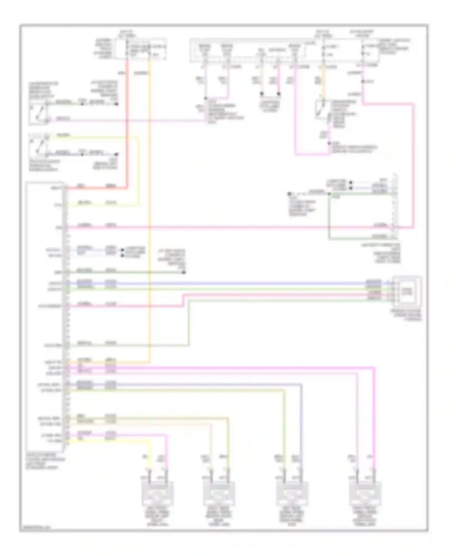 Wiring diagram wht/blu for Mercury Mariner II (2007-2010) (11 of 48)