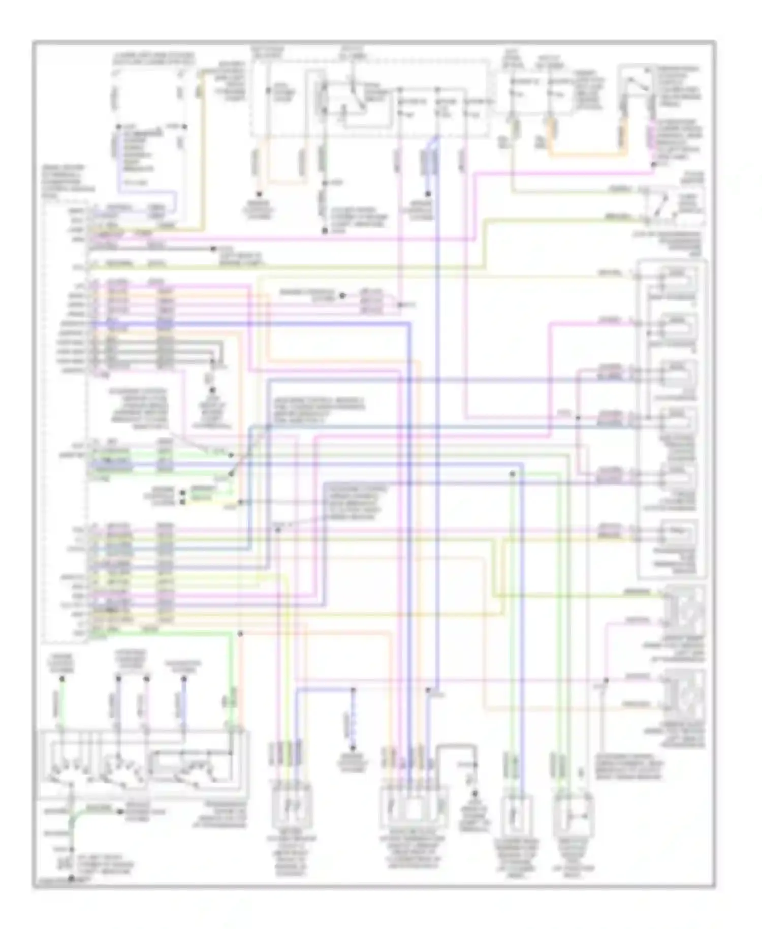 Wiring diagram yel for Mercury Mariner II (2007-2010) (61 of 67)