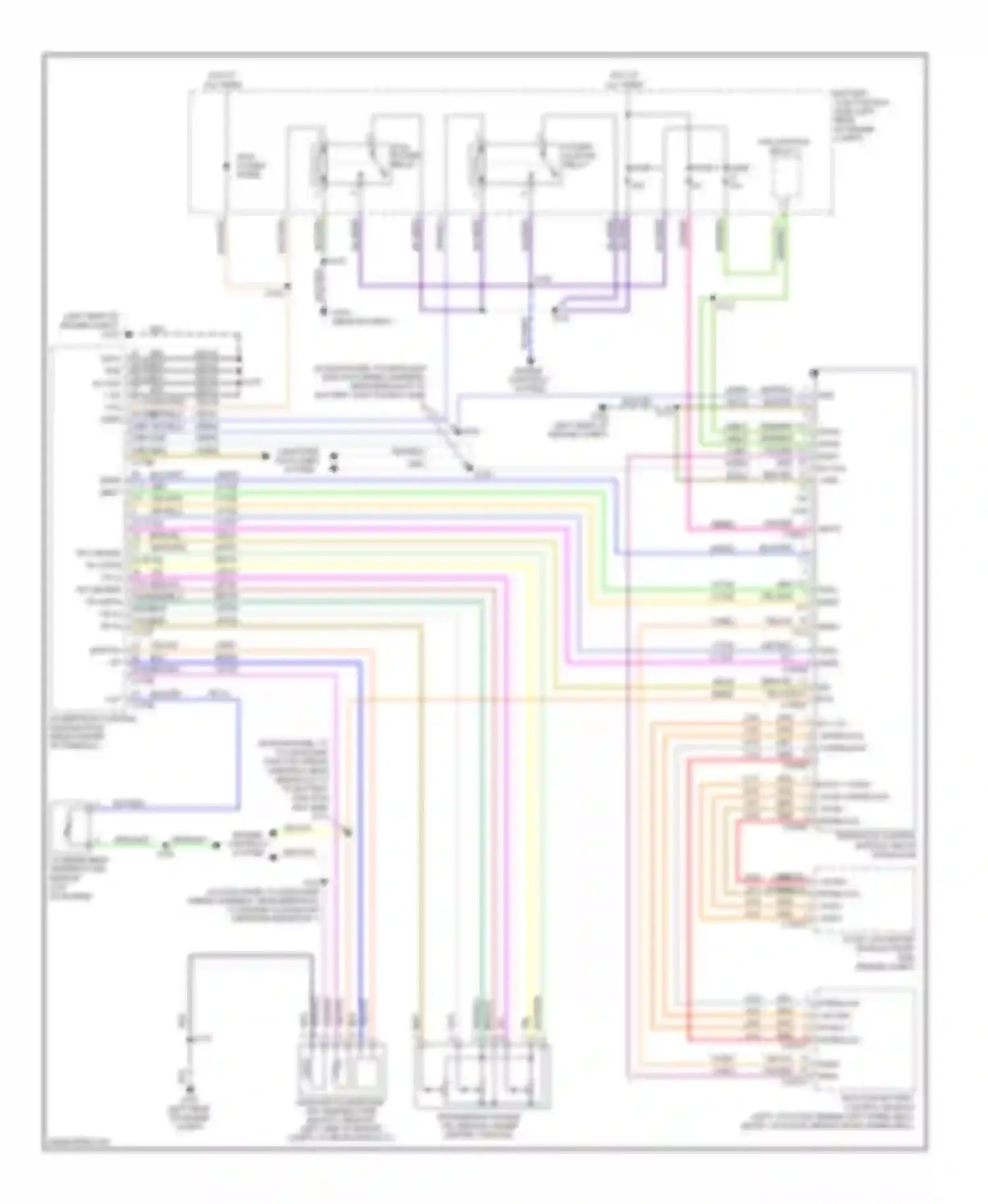 Wiring diagram yel/org for Mercury Mariner II (2007-2010) (31 of 34)