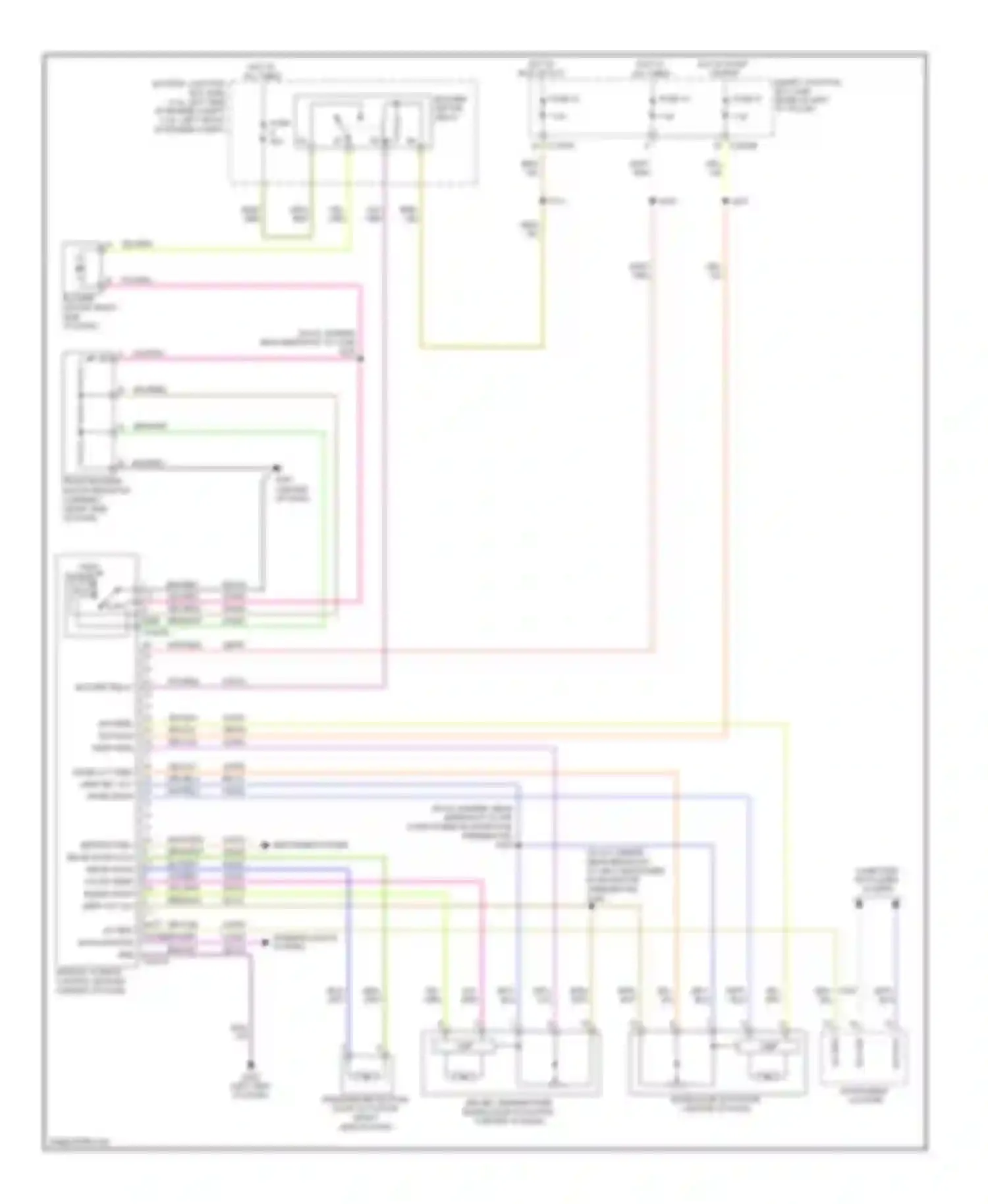 Milan Mercury I (2005-2010): Manual a/c circuit (1 of 2)