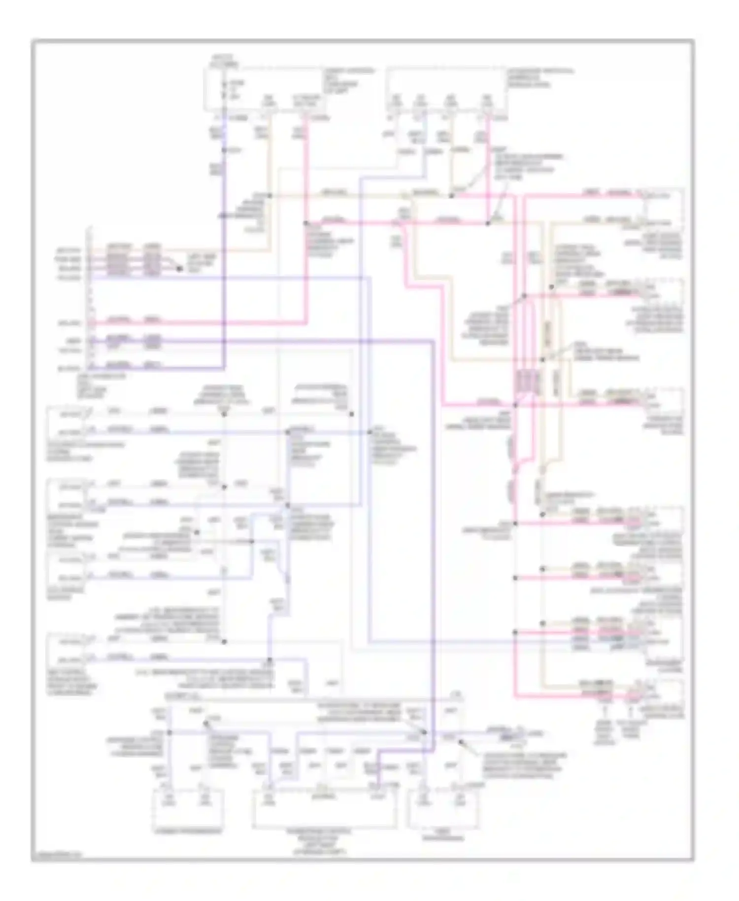 Milan Mercury I (2005-2010): Computer data lines circuit, without memory