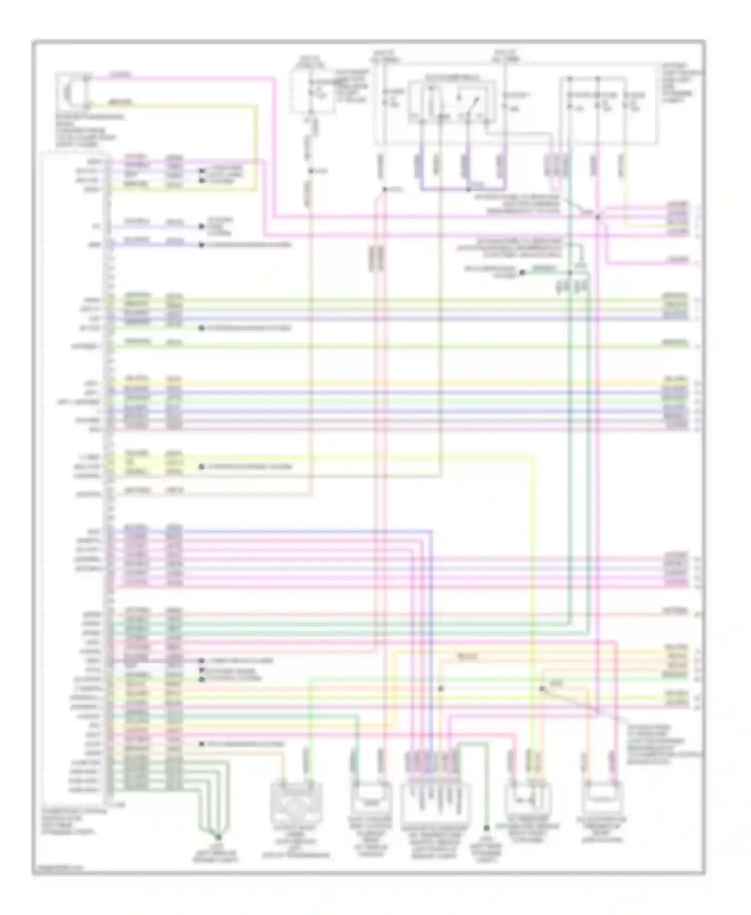 Milan Mercury I (2005-2010): Wiring diagram engine performance 2.3l (1 of 5)