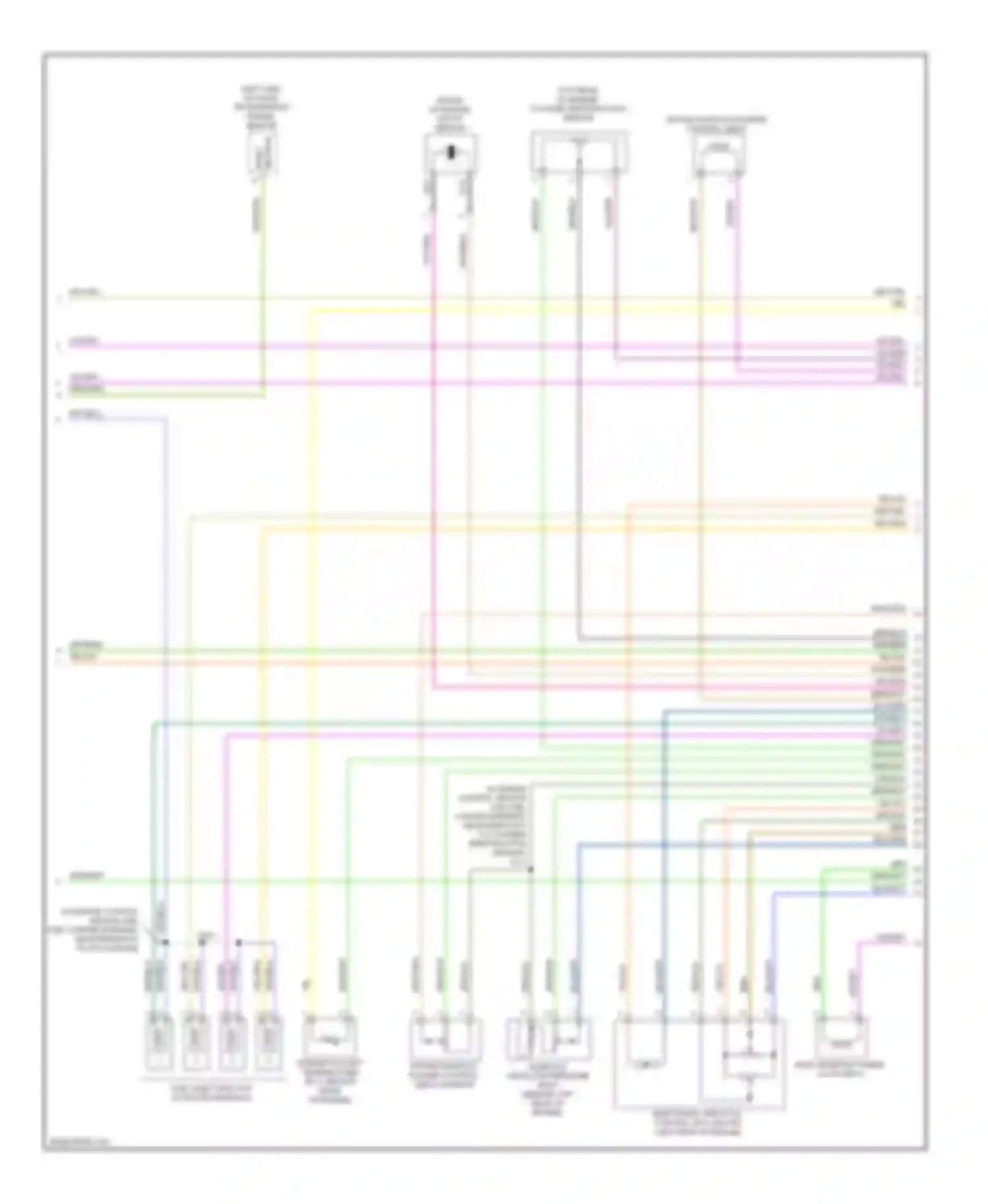 Milan Mercury I (2005-2010): Wiring diagram engine performance 2.3l (4 of 5)