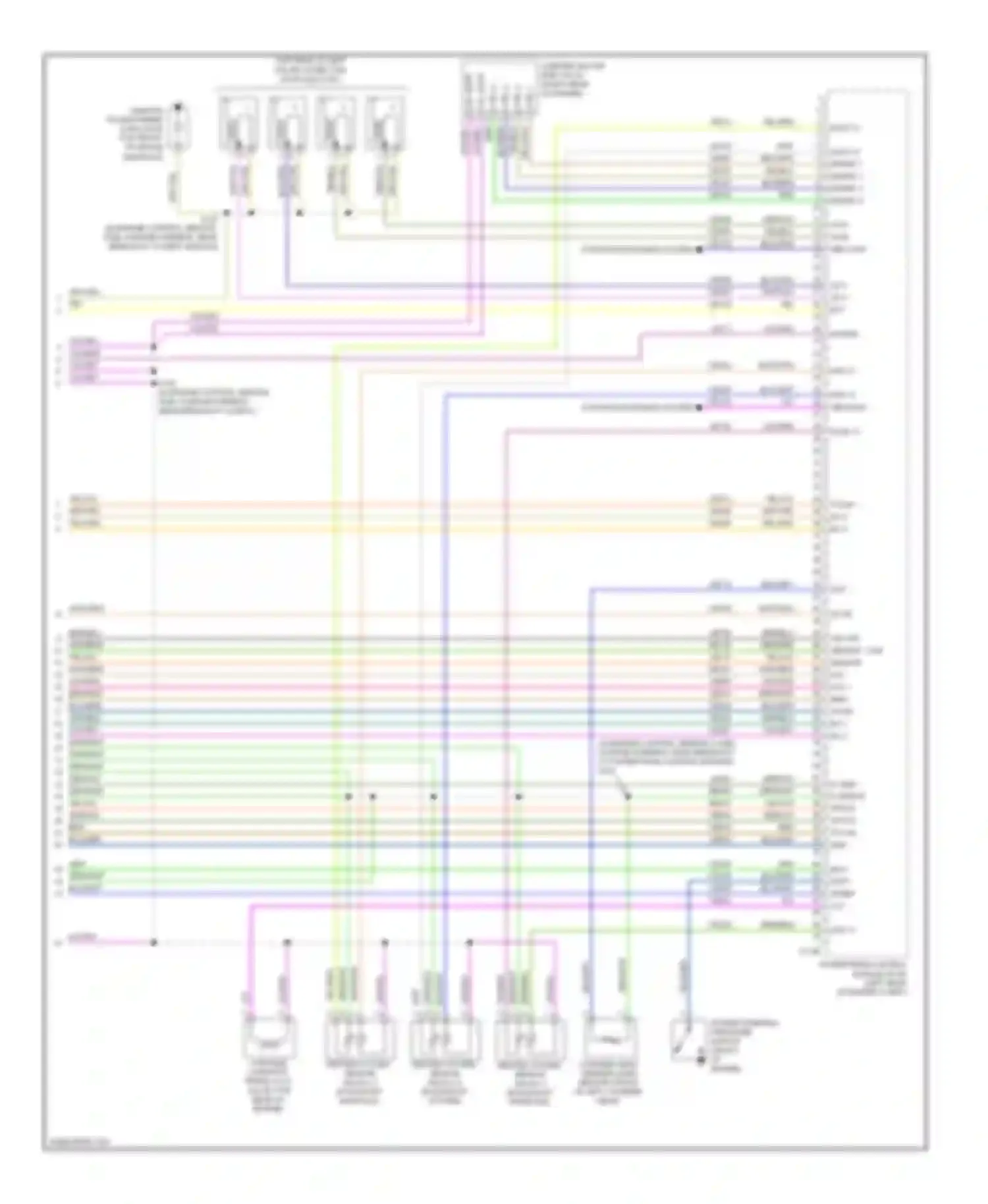 Milan Mercury I (2005-2010): Wiring diagram engine performance 2.3l (5 of 5)