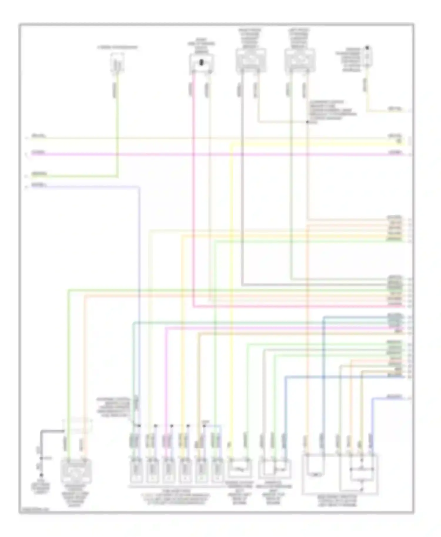 Milan Mercury I (2005-2010): Wiring diagram engine performance 3.0l (3 of 4)