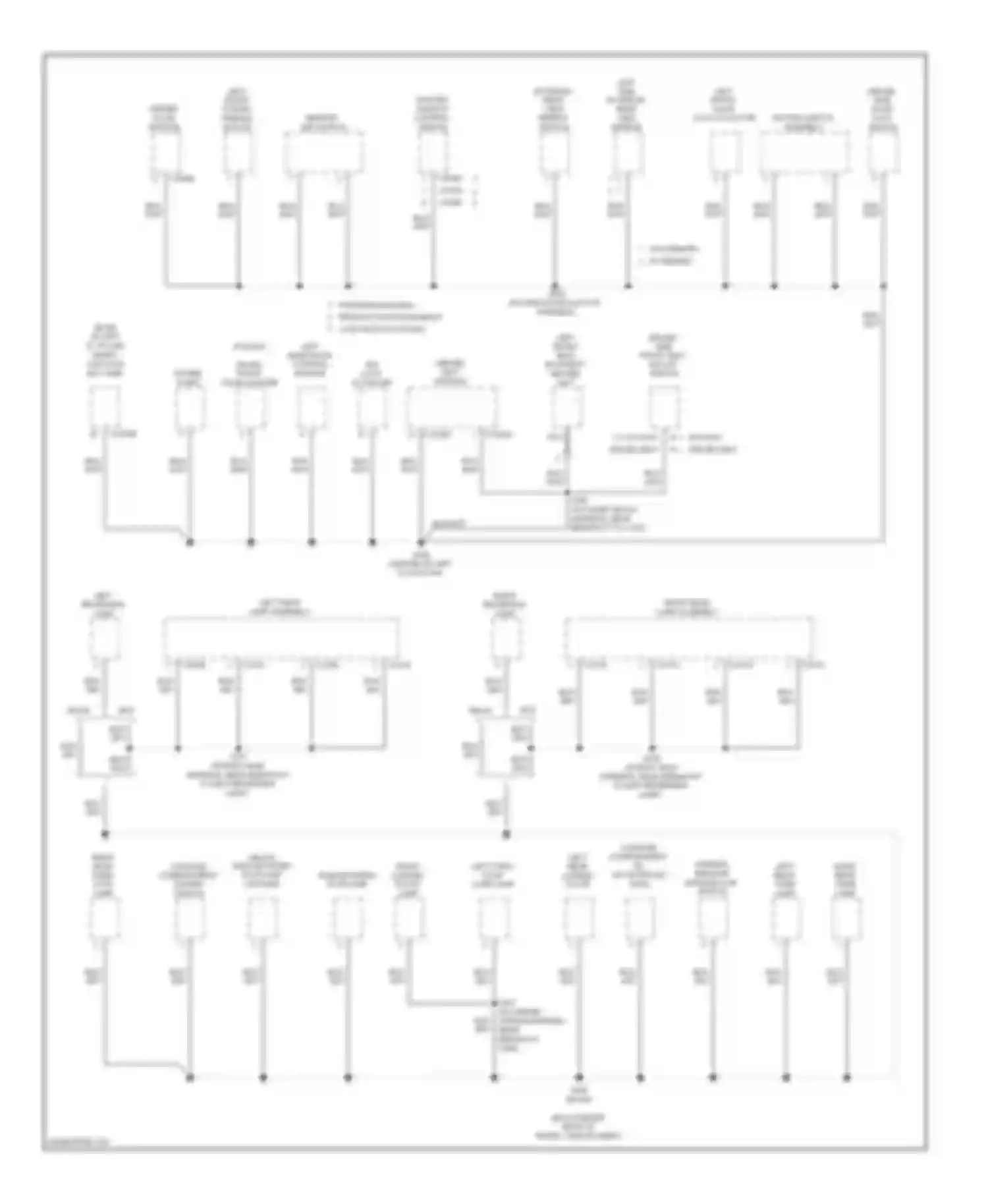 Milan Mercury I (2005-2010): Ground distribution circuit (3 of 4)