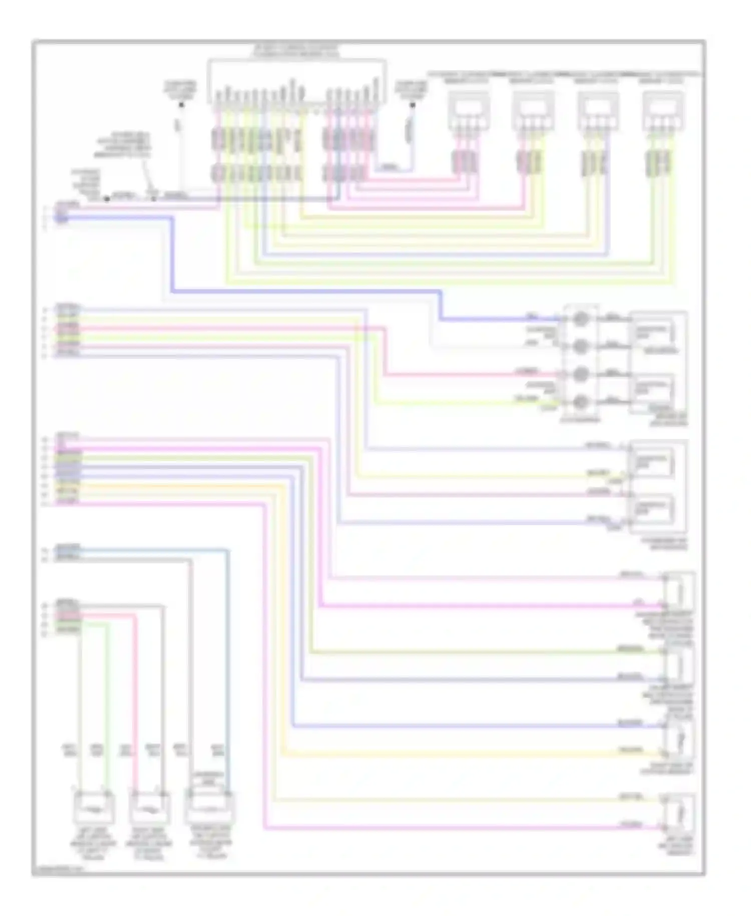 Milan Mercury I (2005-2010): Supplemental restraints circuit, late production (2 of 2)