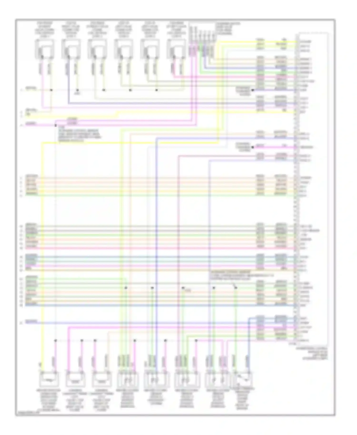 Wiring diagram cid 2 cid 1 ckp sensor - ckp sensor + for Mercury Milan I (2005-2010) (1 of 1)