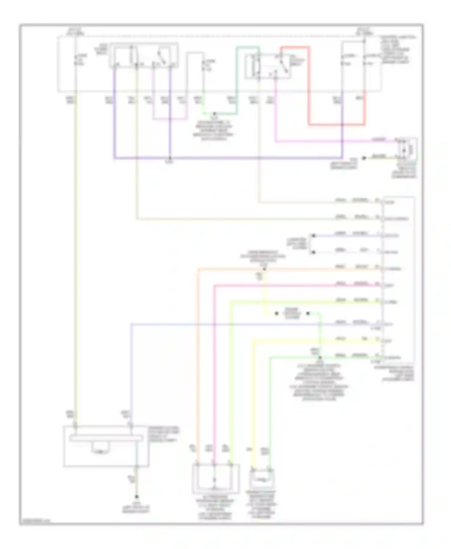 Wiring diagram fuse 3 for Mercury Milan I (2005-2010) (3 of 15)