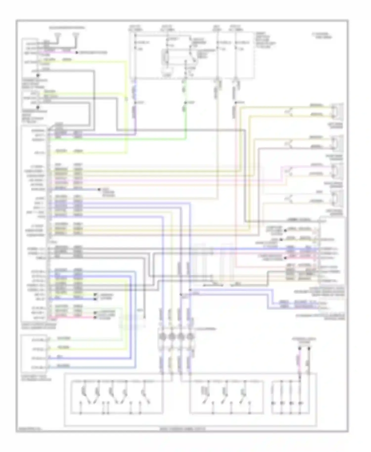 Wiring diagram ms can - ms can + for Mercury Milan I (2005-2010) (3 of 8)
