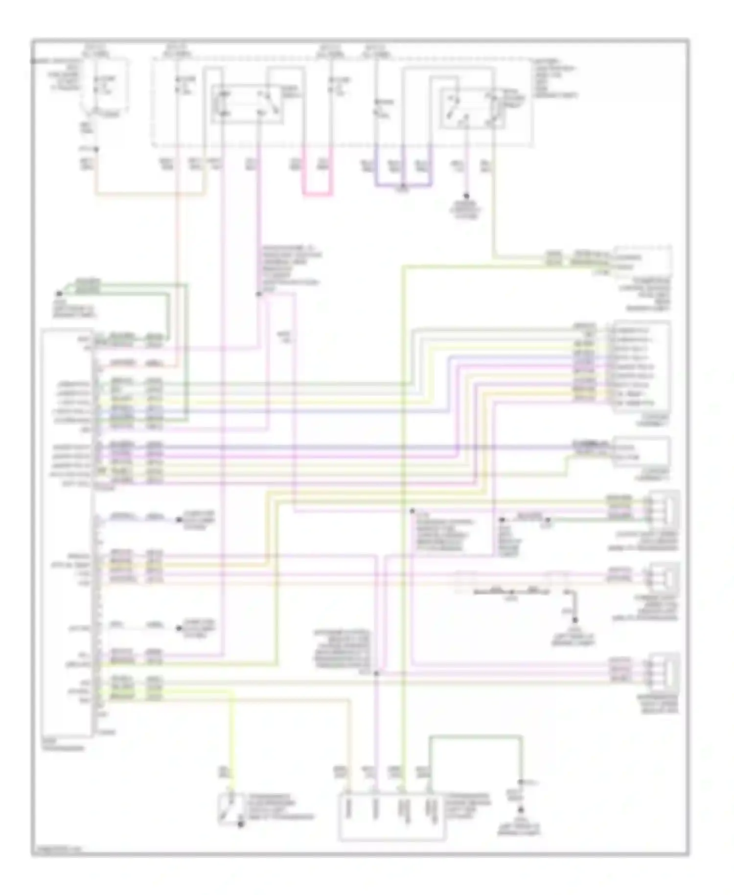Wiring diagram park/ neutral f for Mercury Milan I (2005-2010) (1 of 1)