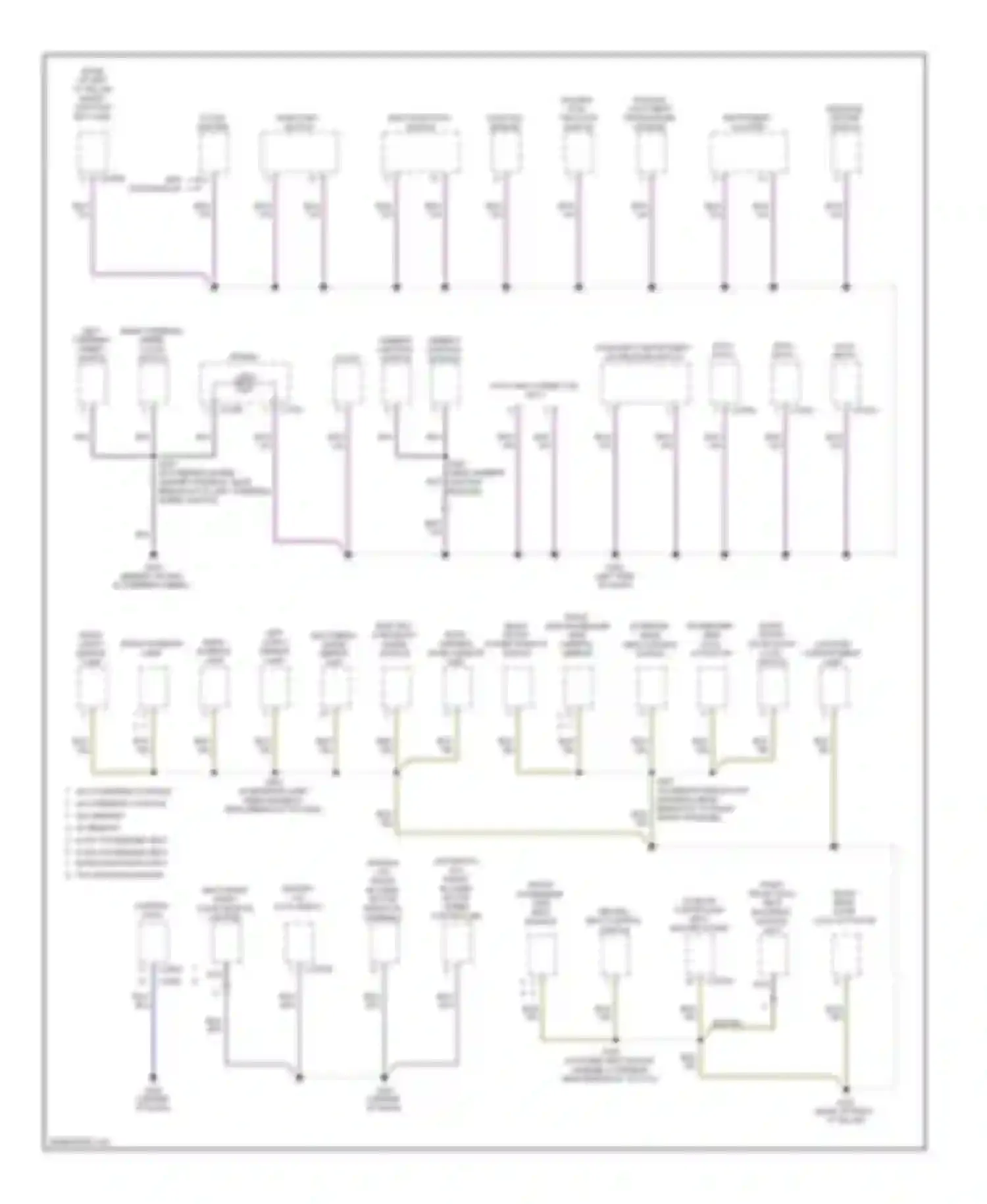 Wiring diagram passenger right front side door door lock lock actuator switch for Mercury Milan I (2005-2010) (1 of 1)