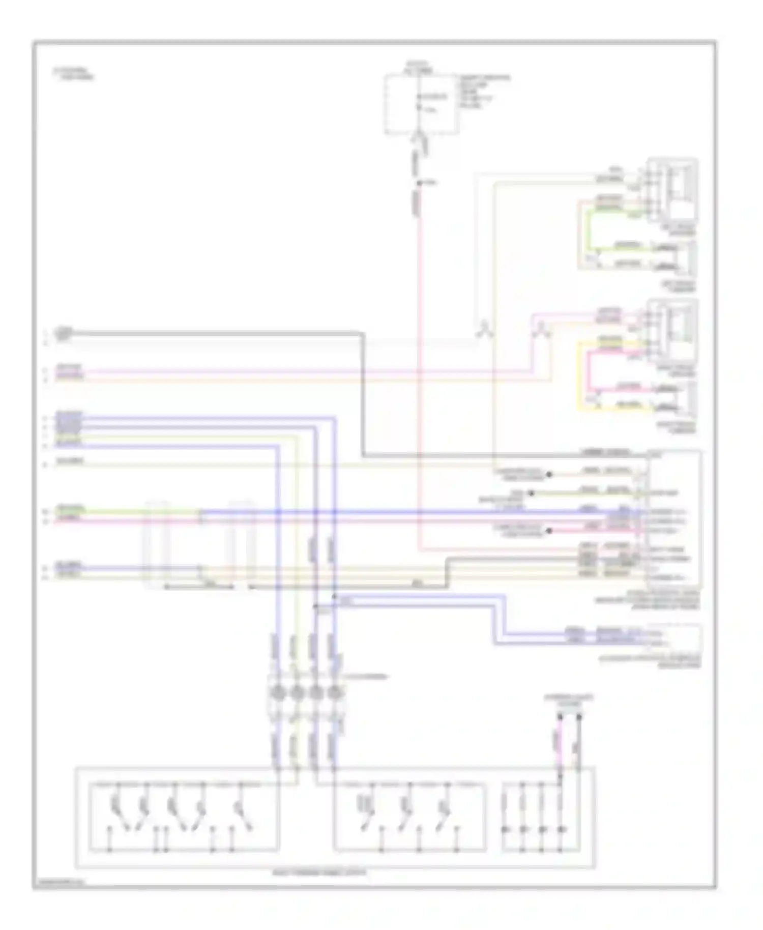 Wiring diagram twisted pair wires for Mercury Milan I (2005-2010) (10 of 12)