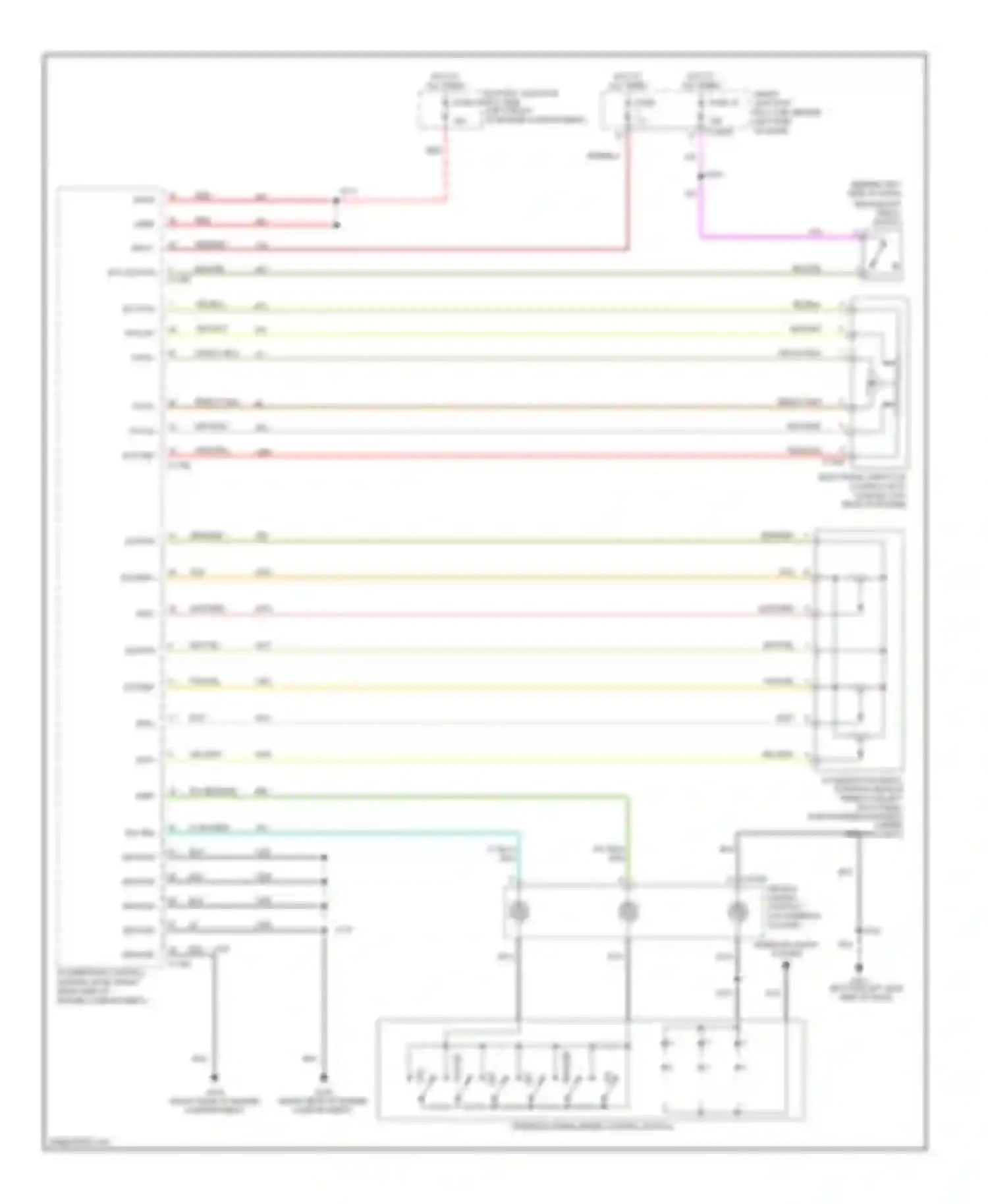 Wiring diagram etc sig rtn for Mercury Montego III (2004-2007) (1 of 1)