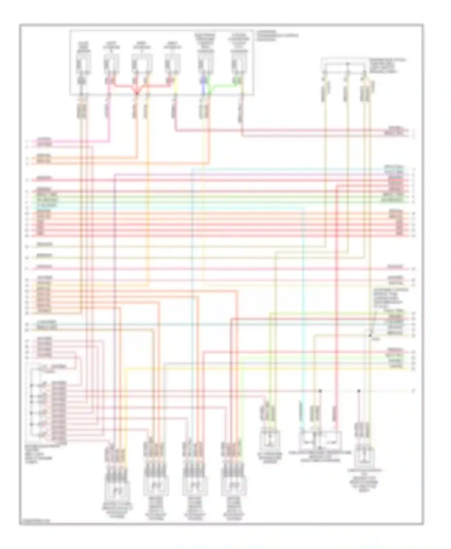 Monterey Mercury VIII (2003-2007): Wiring diagram engine performance 4.2l (3 of 4)