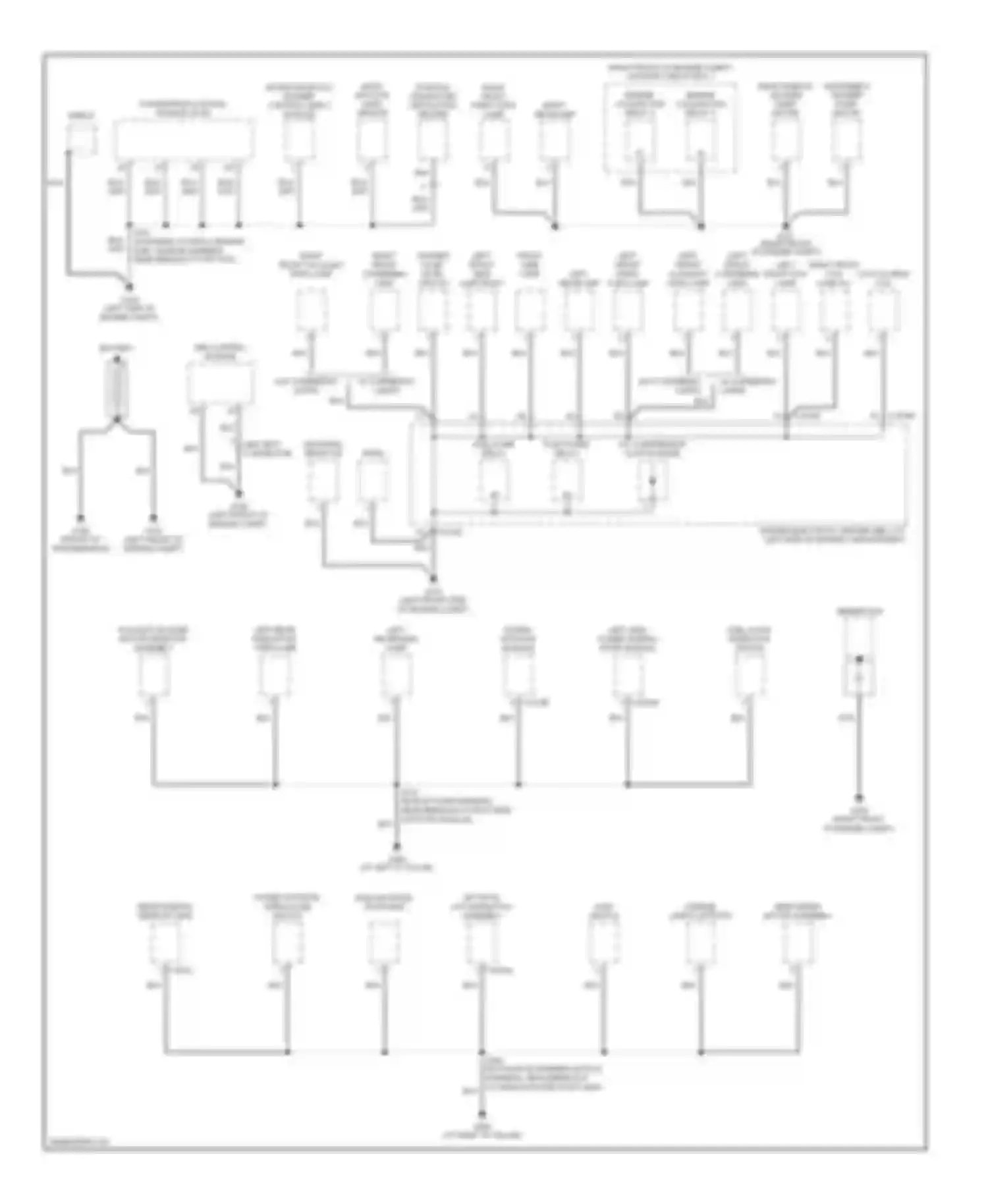Monterey Mercury VIII (2003-2007): Ground distribution circuit (1 of 3)