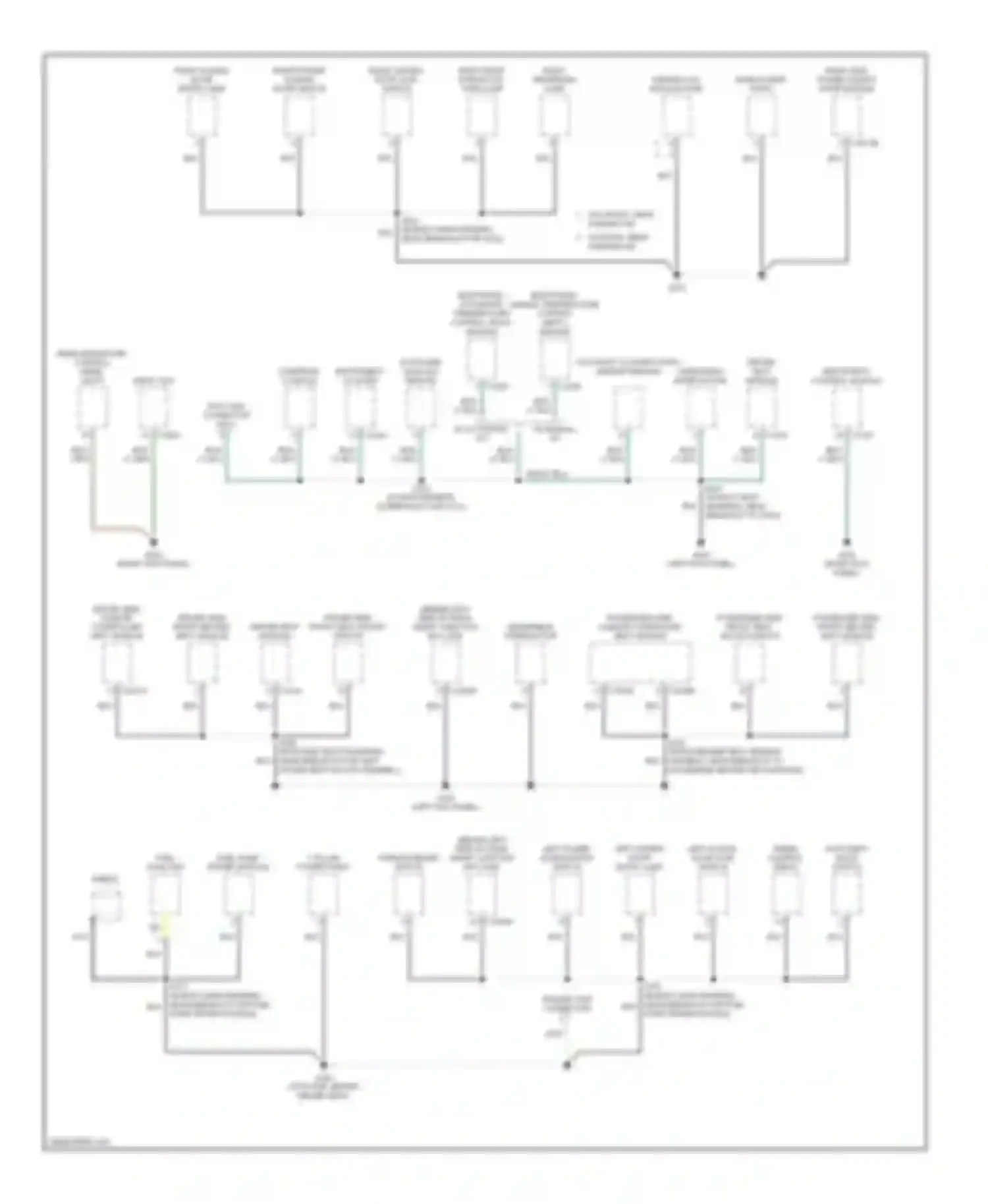 Monterey Mercury VIII (2003-2007): Ground distribution circuit (2 of 3)
