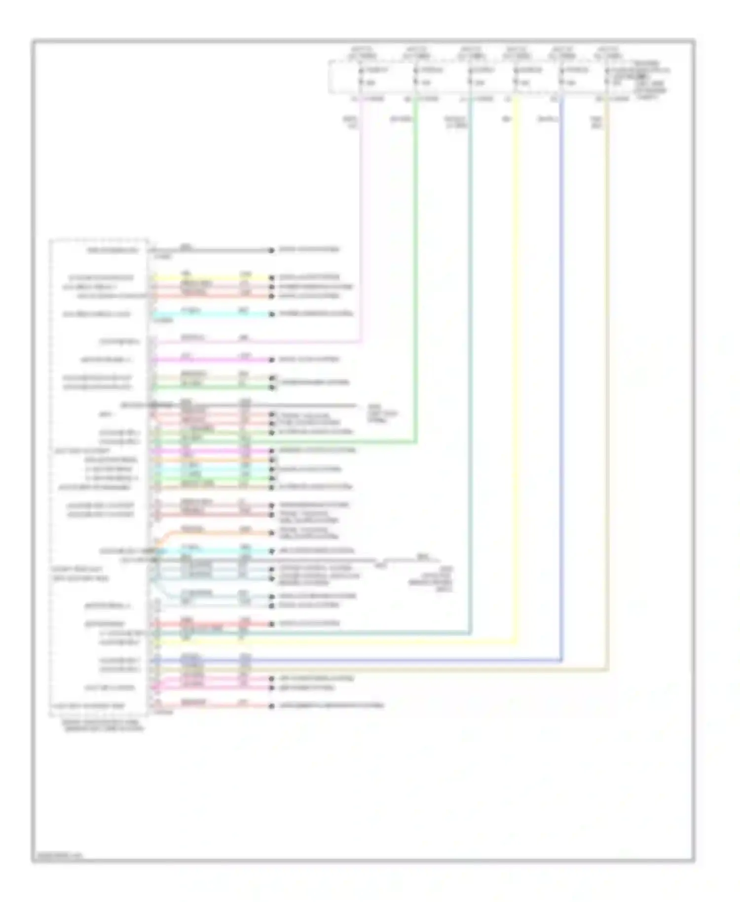 Wiring diagram brn/wht for Mercury Monterey VIII (2003-2007) (4 of 12)