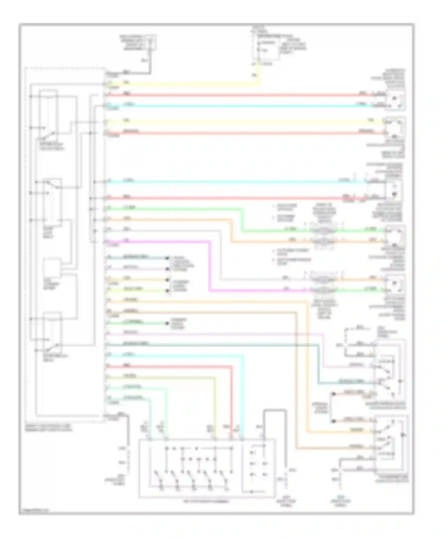 Wiring diagram hot at all times for Mercury Monterey VIII (2003-2007) (28 of 46)