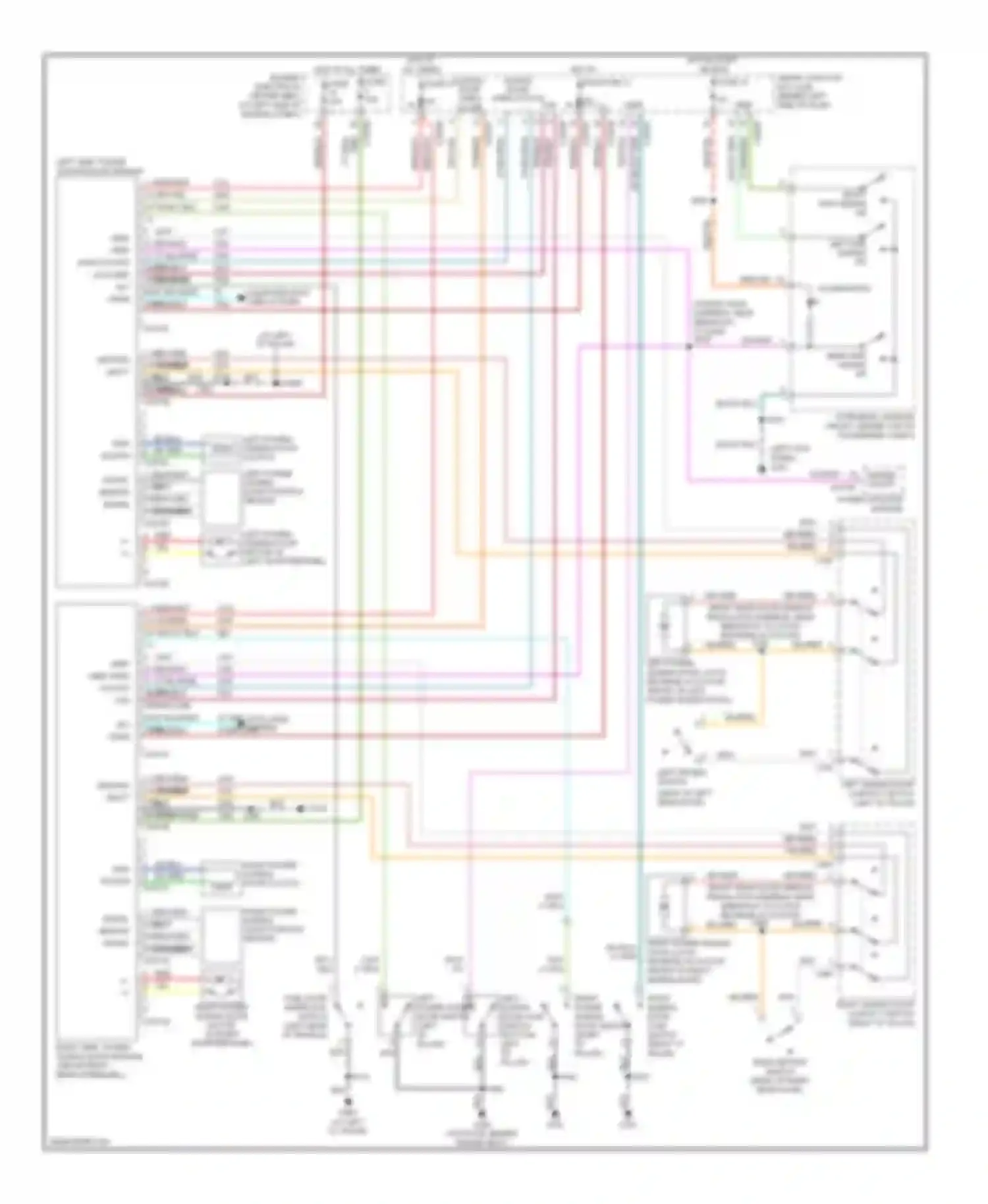 Wiring diagram lt grn for Mercury Monterey VIII (2003-2007) (32 of 43)