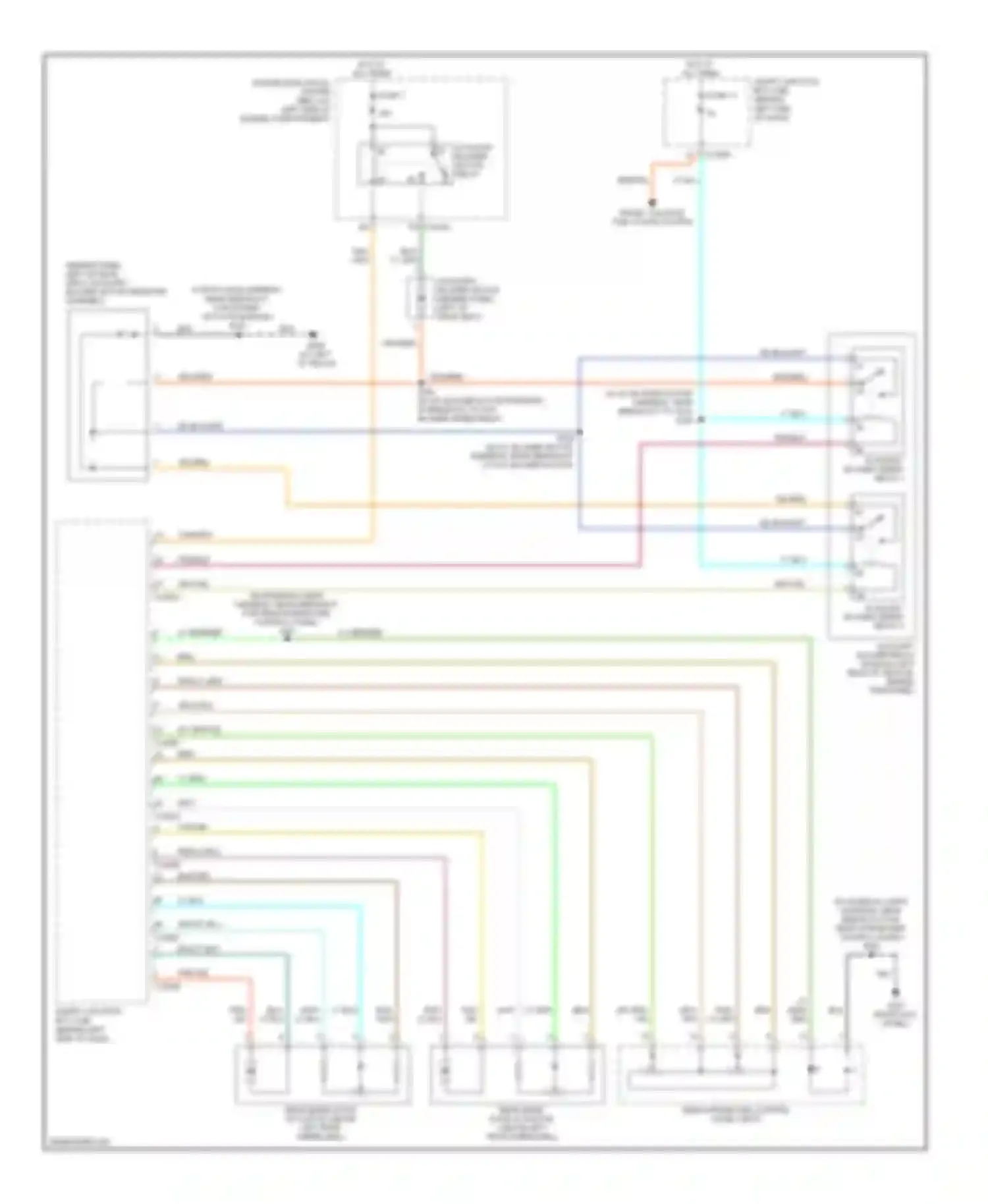 Wiring diagram lt grn/red for Mercury Monterey VIII (2003-2007) (10 of 21)