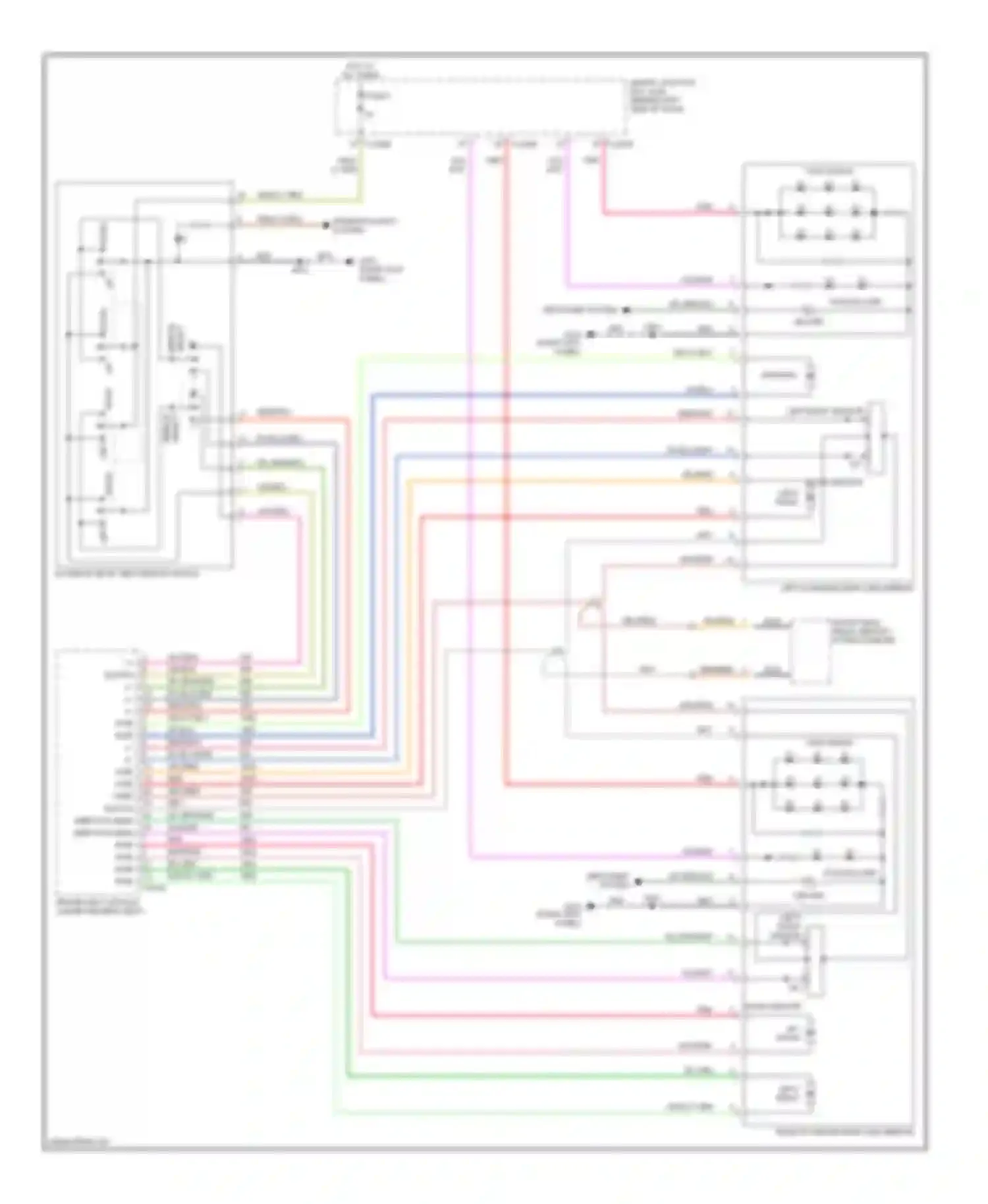Wiring diagram pnk for Mercury Monterey VIII (2003-2007) (12 of 27)