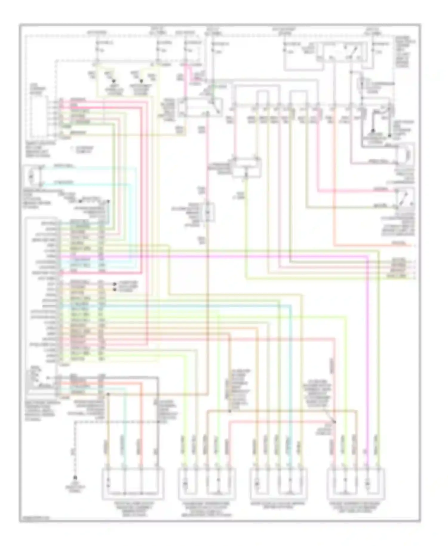 Wiring diagram red/lt grn for Mercury Monterey VIII (2003-2007) (7 of 13)