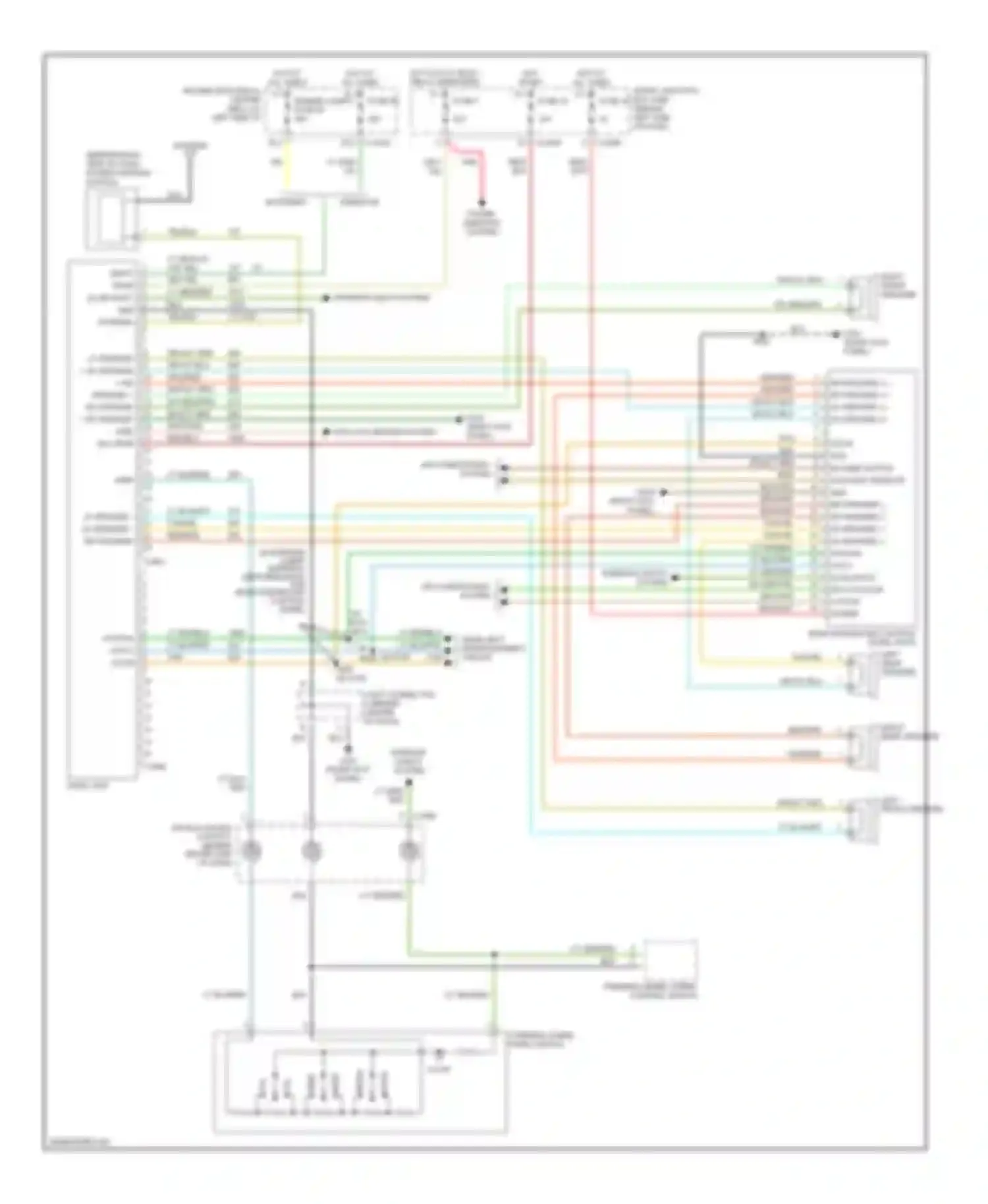 Wiring diagram wht for Mercury Monterey VIII (2003-2007) (38 of 47)