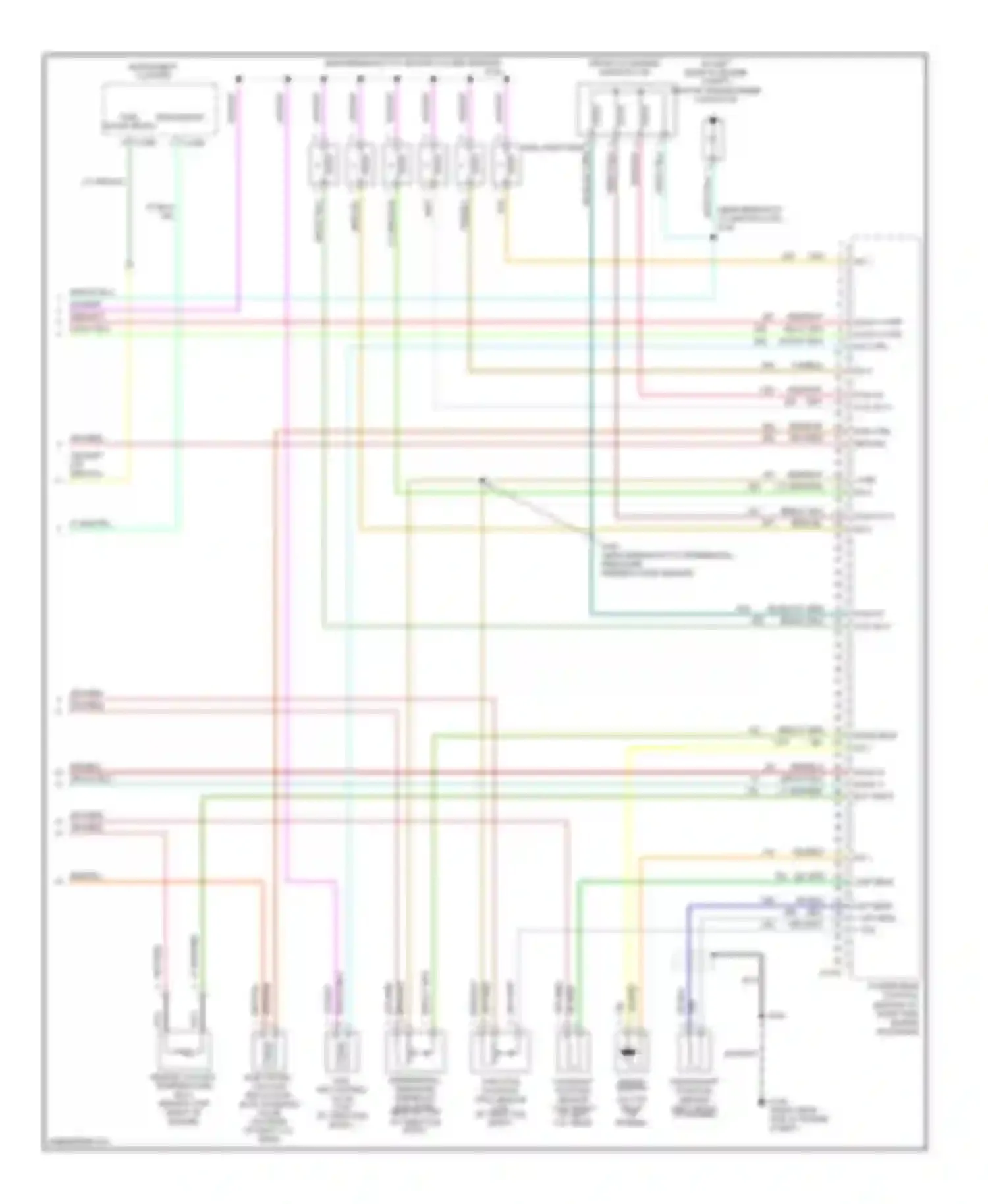 Mountaineer Mercury II (2001-2005): Wiring diagram engine performance 4.0l (4 of 4)