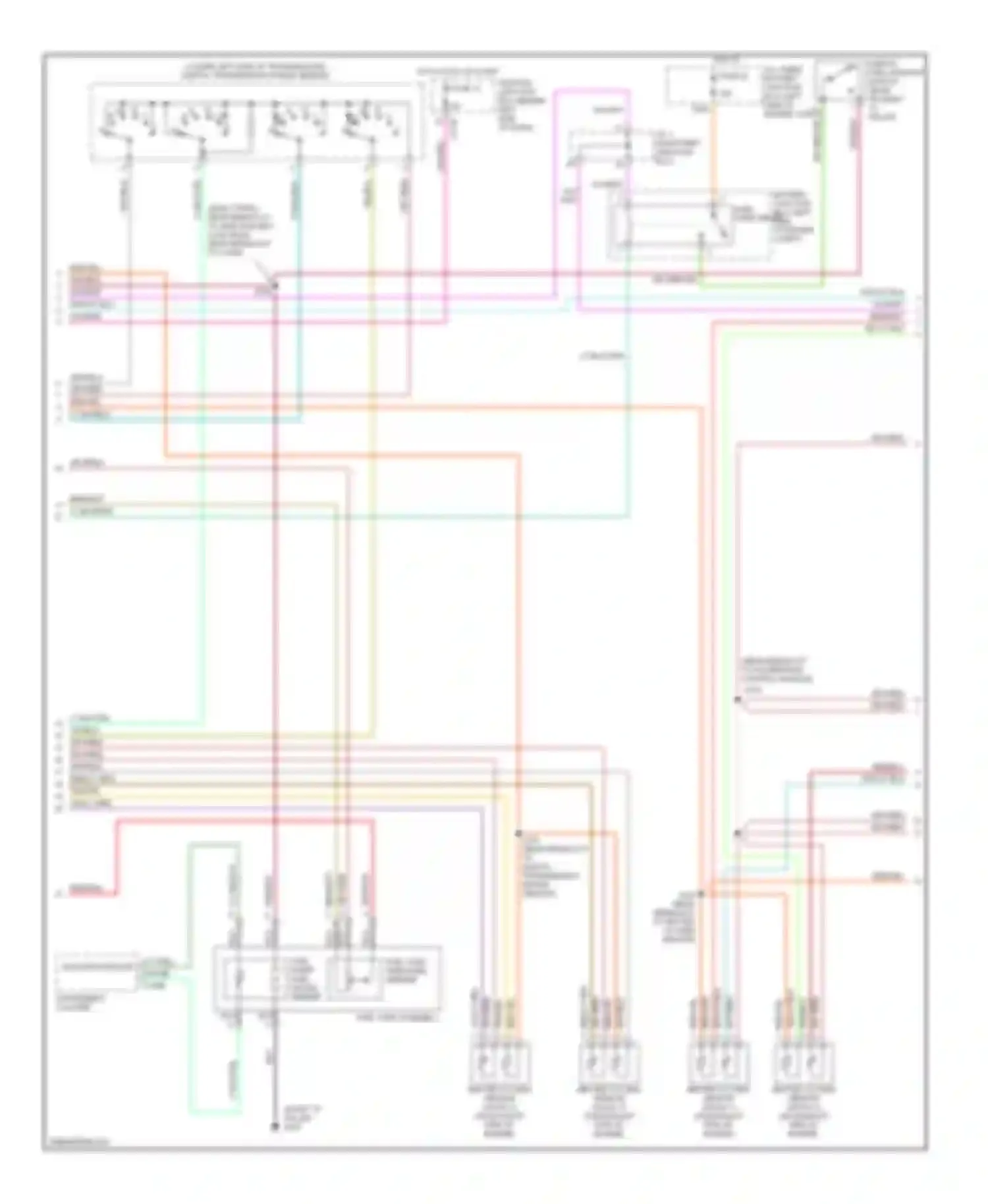 Mountaineer Mercury II (2001-2005): Wiring diagram engine performance 4.6l (3 of 4)