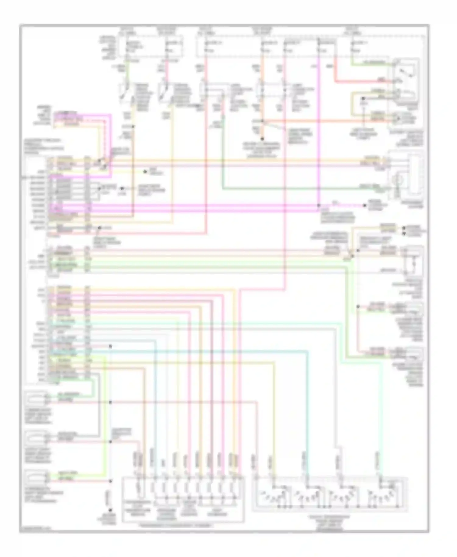 Wiring diagram 17 20 return v ref cht ect tps for Mercury Mountaineer II (2001-2005) (1 of 1)