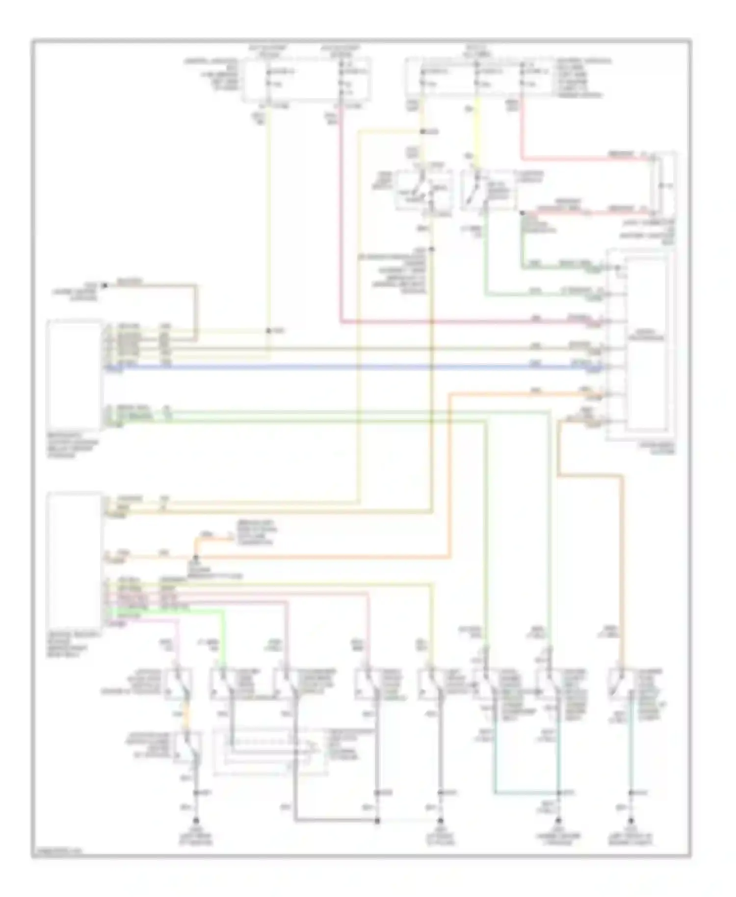 Wiring diagram brn for Mercury Mountaineer II (2001-2005) (23 of 26)